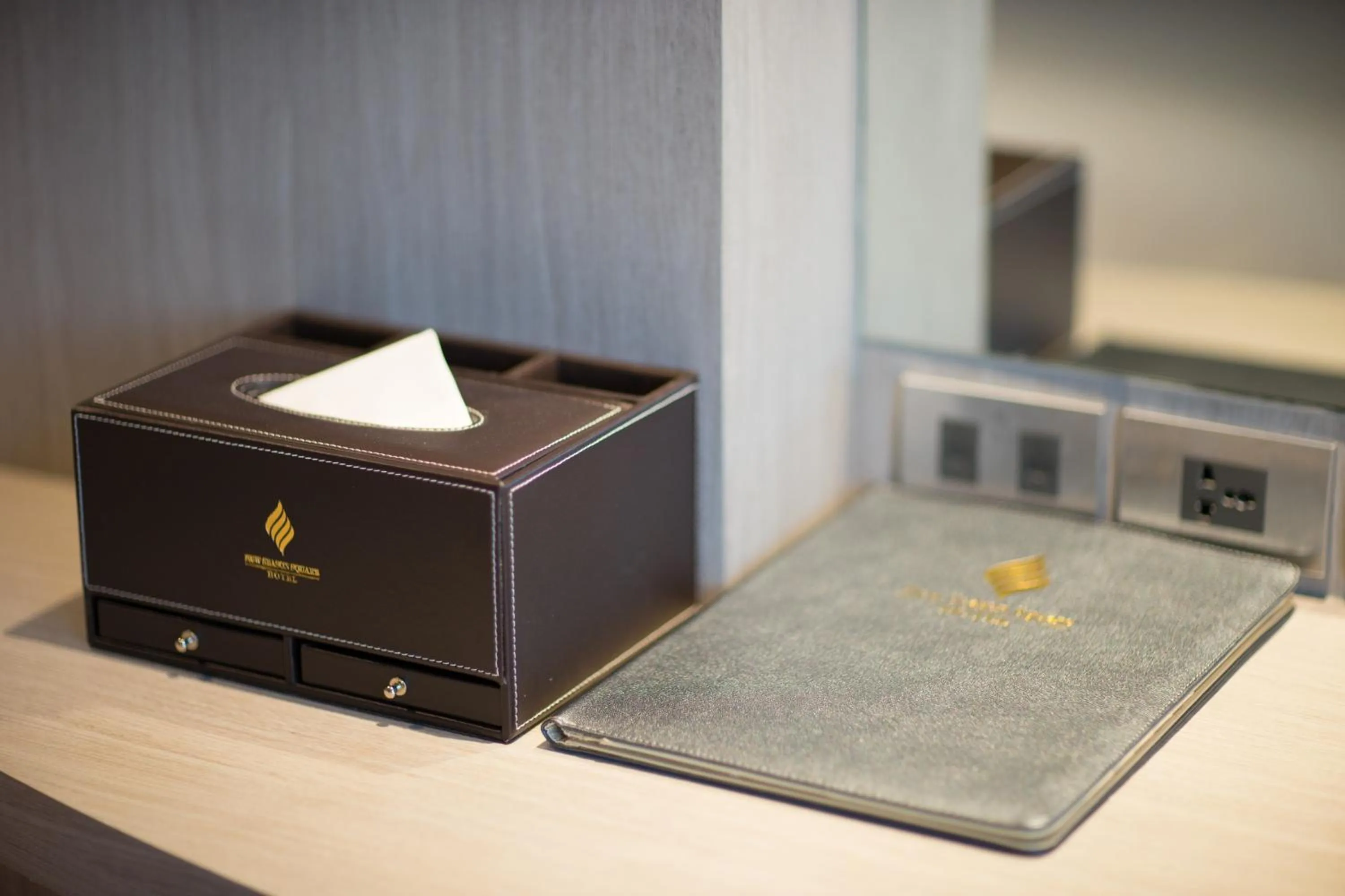 Decorative detail in New Season Square Hotel