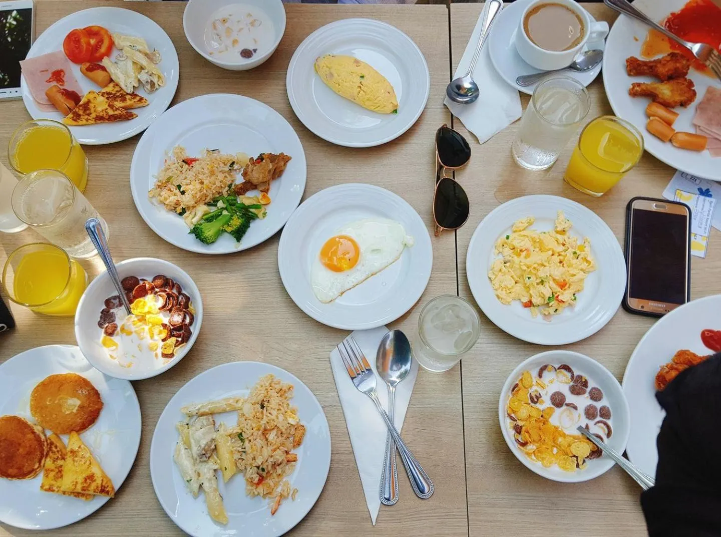 Breakfast in Bann Pantai Resort