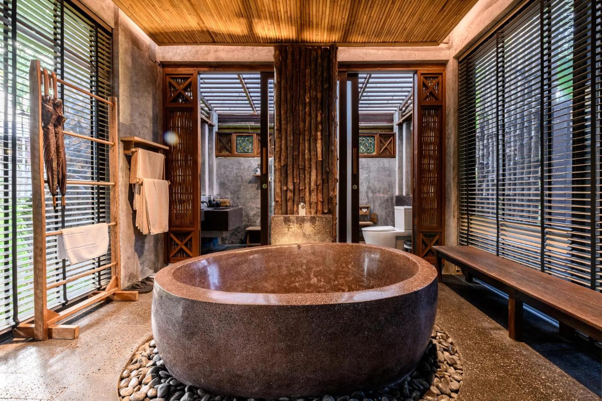 Bathroom in LA A NATU Sam Roi Yot