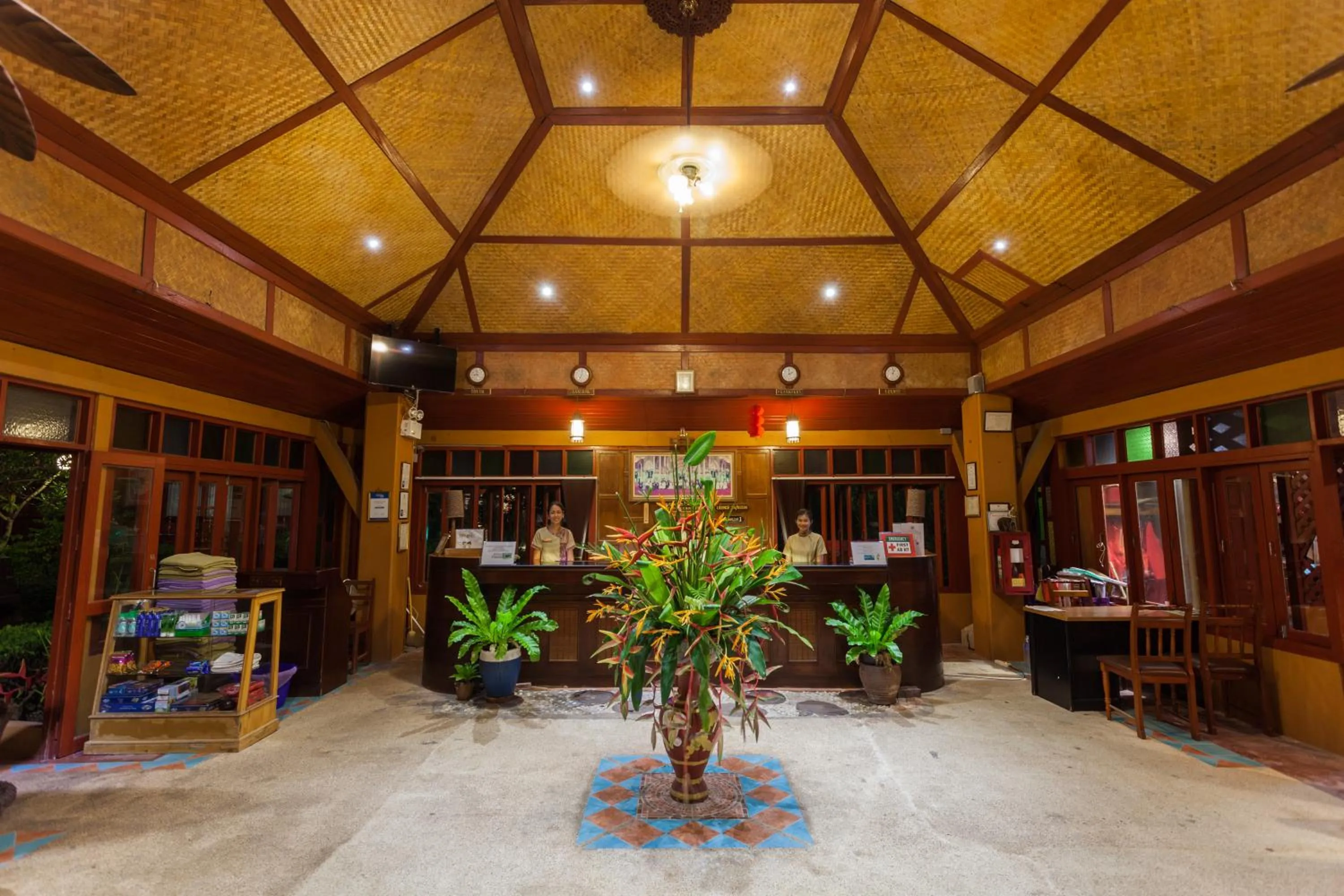 Lobby or reception in PP Erawan Palms Resort