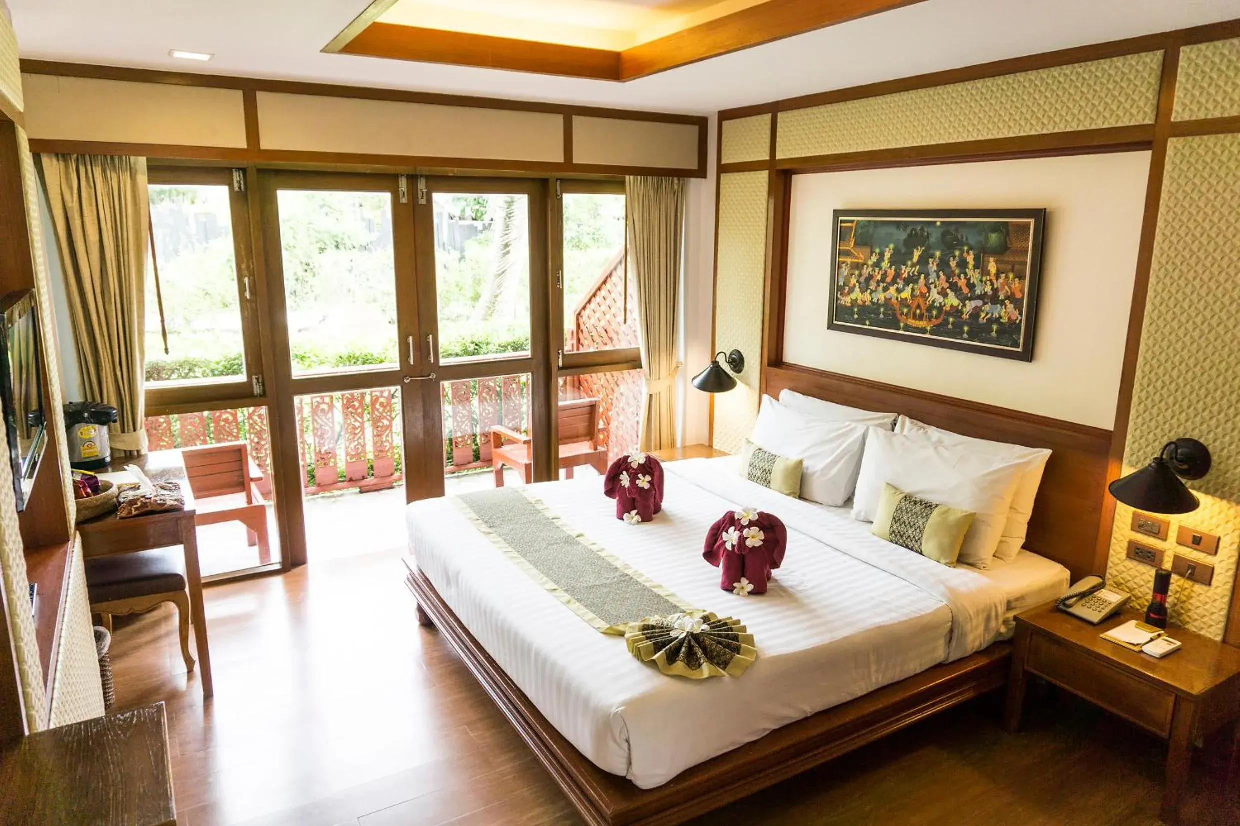 Standard Twin or Double Room in PP Erawan Palms Resort Standard Twin or Double Room in PP Erawan Palms Resort