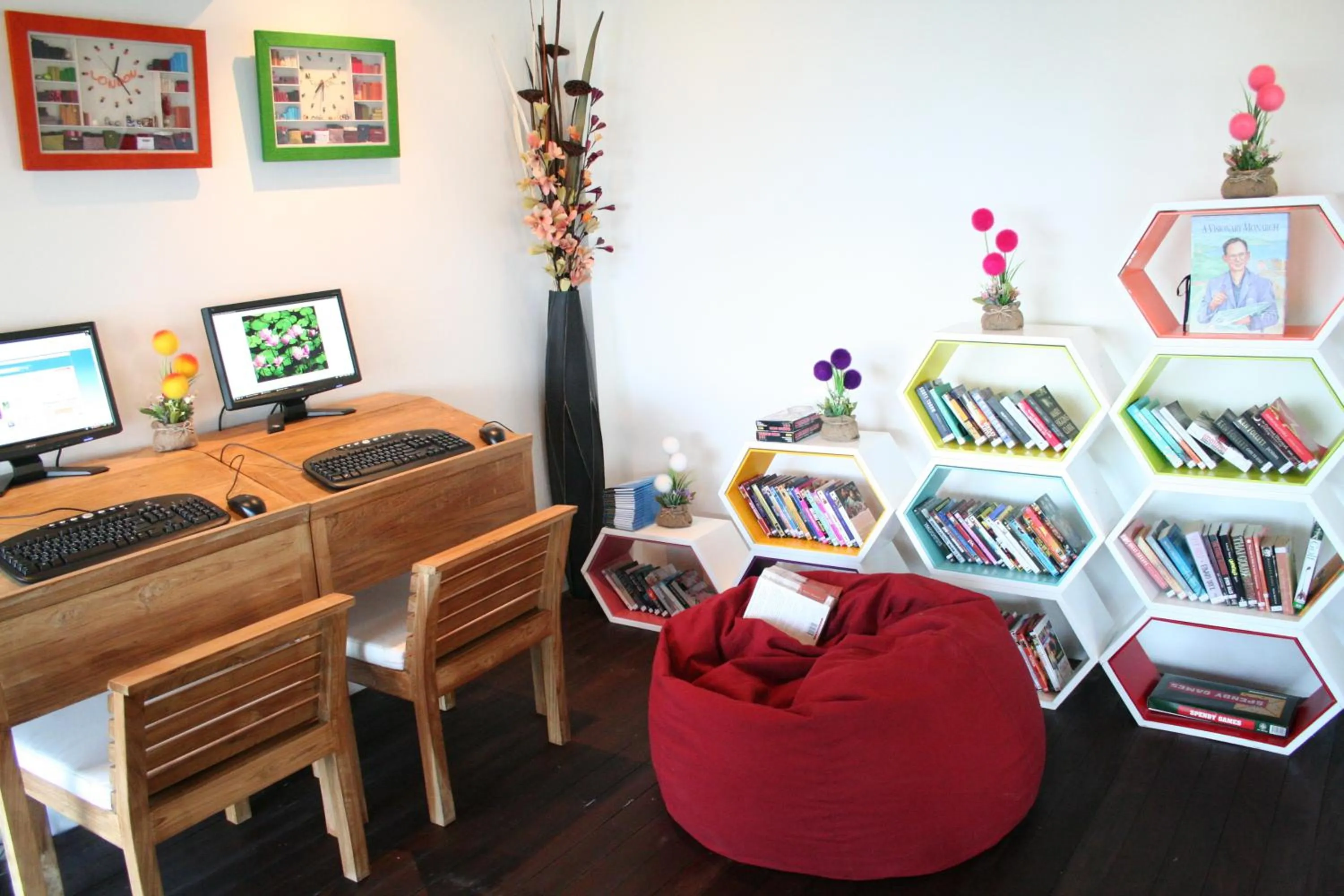 Library in Mimosa Resort & Spa