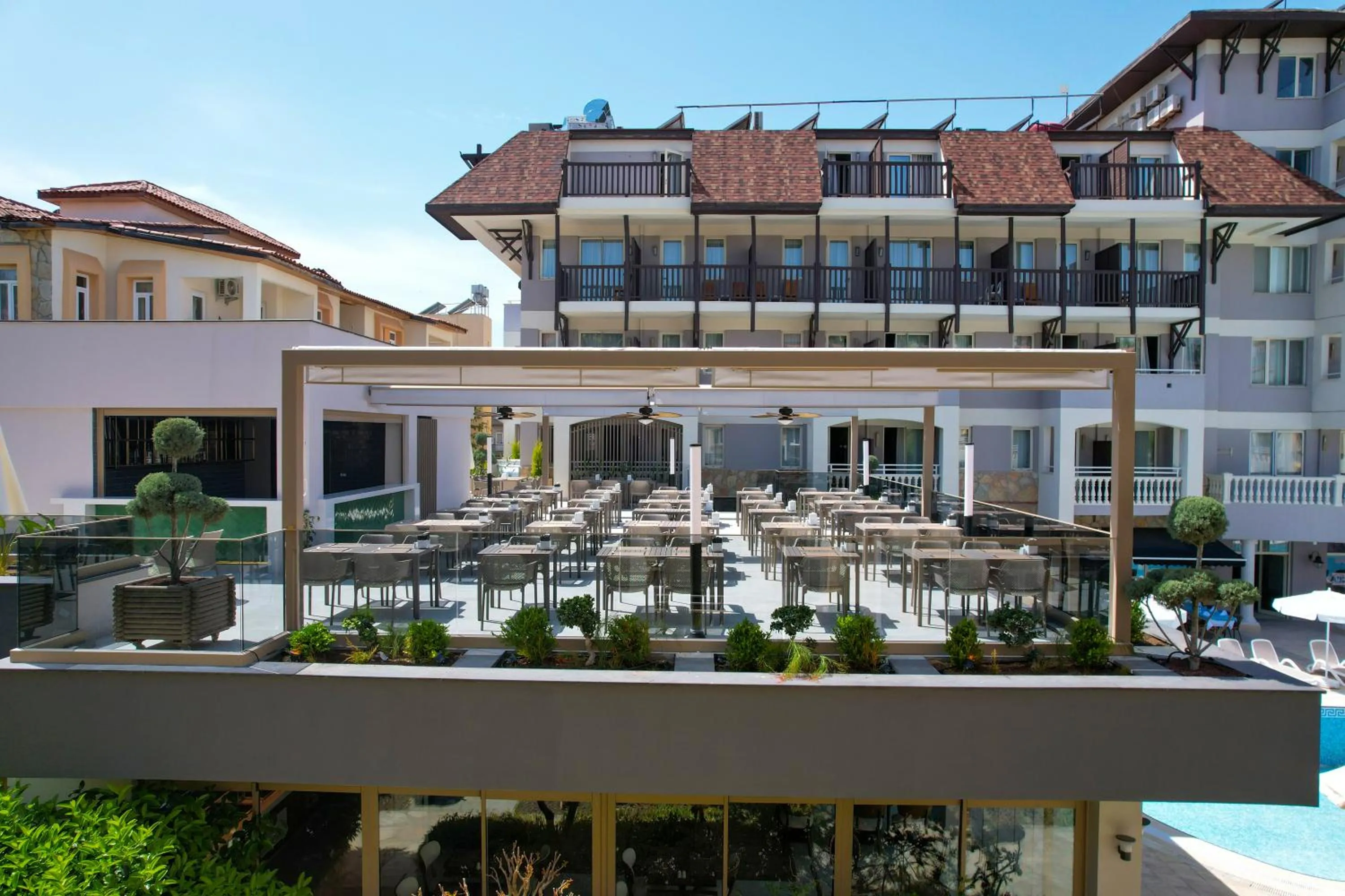 Balcony/Terrace in Side Village Family Suite - All Inclusive