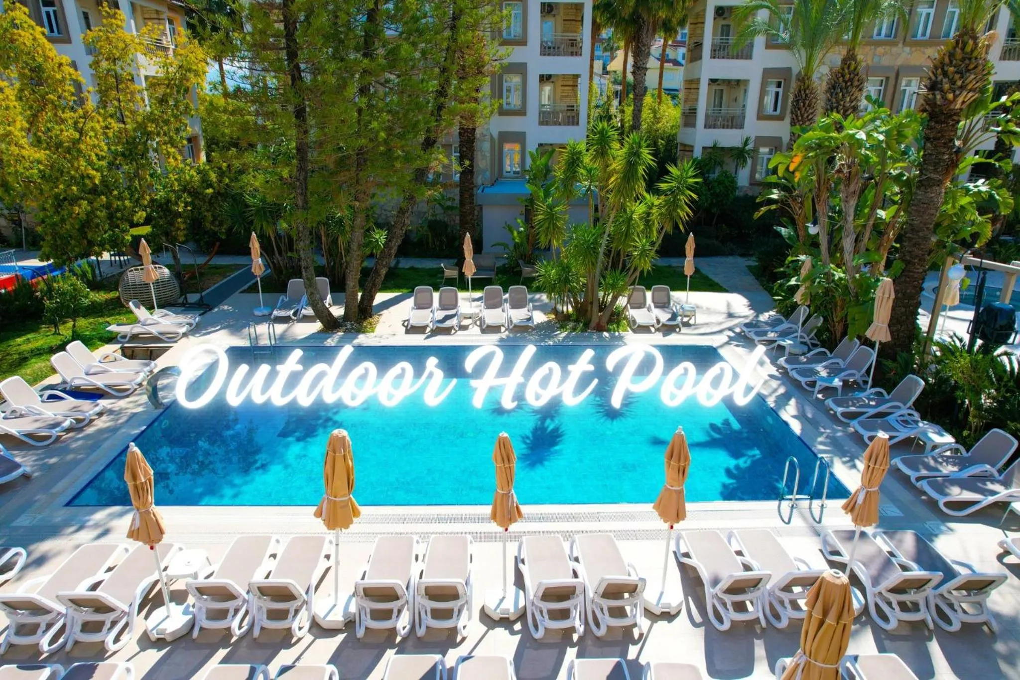 Swimming pool in Side Village Family Suite - All Inclusive