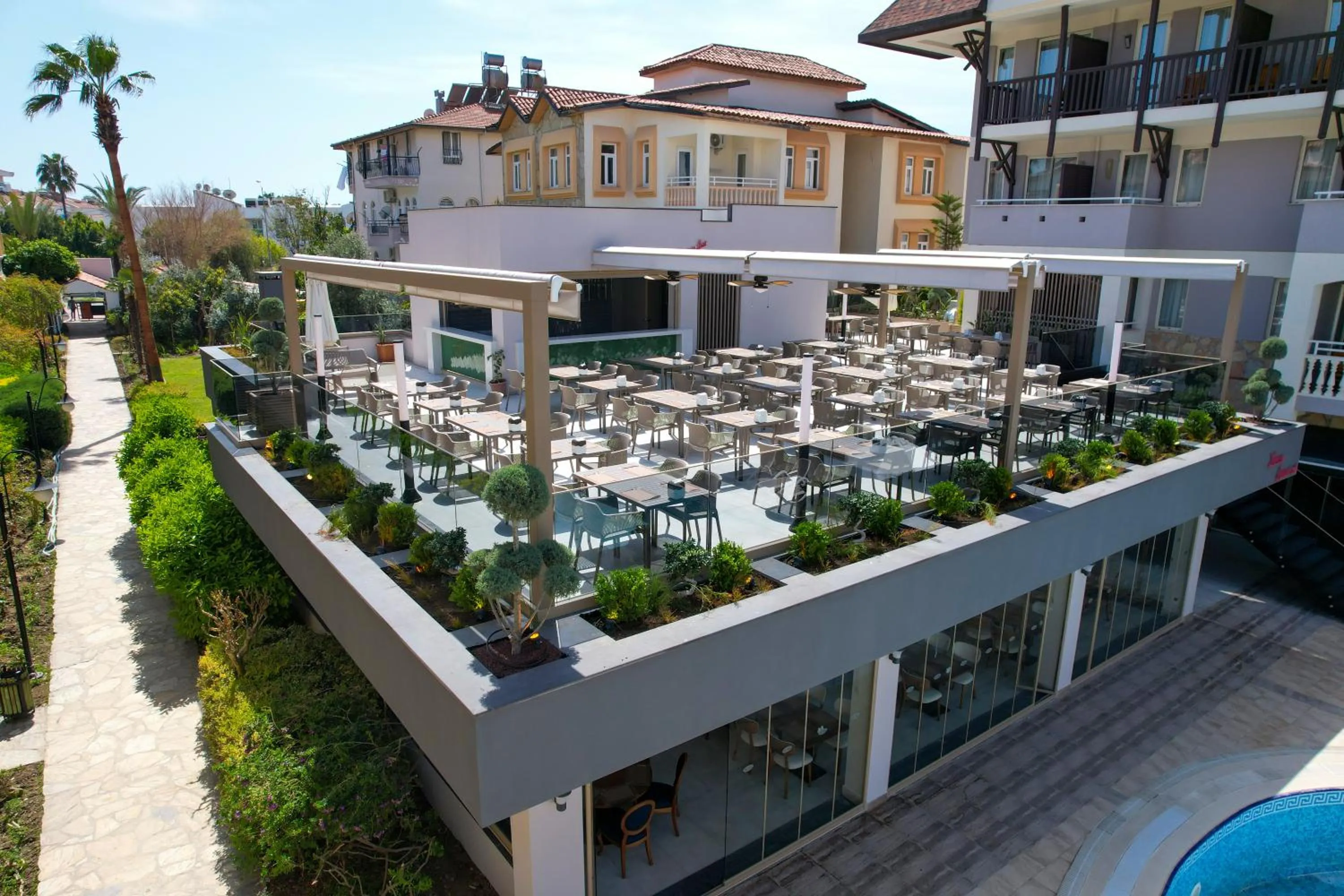 Balcony/Terrace in Side Village Family Suite - All Inclusive