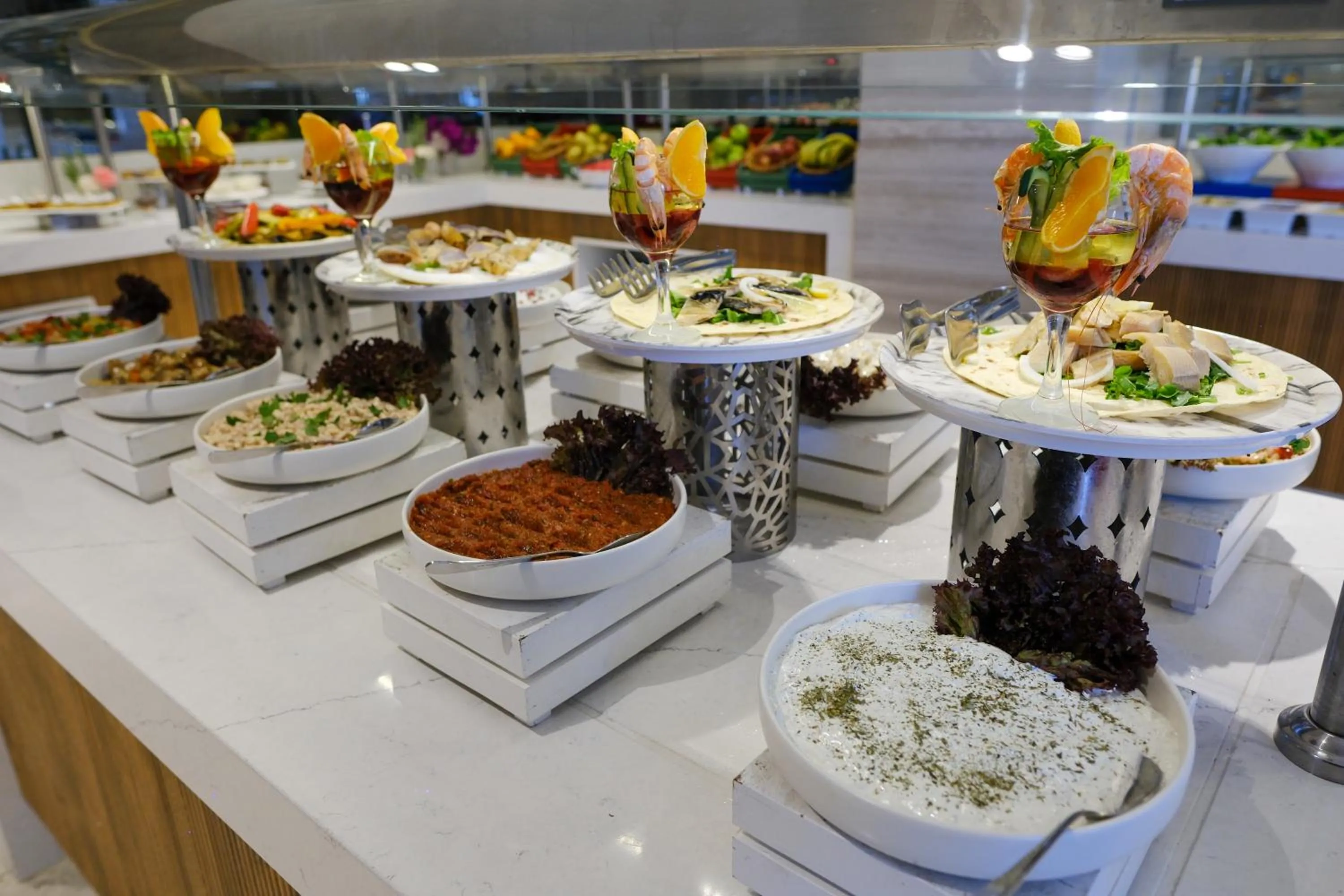 Food in Side Village Family Suite - All Inclusive