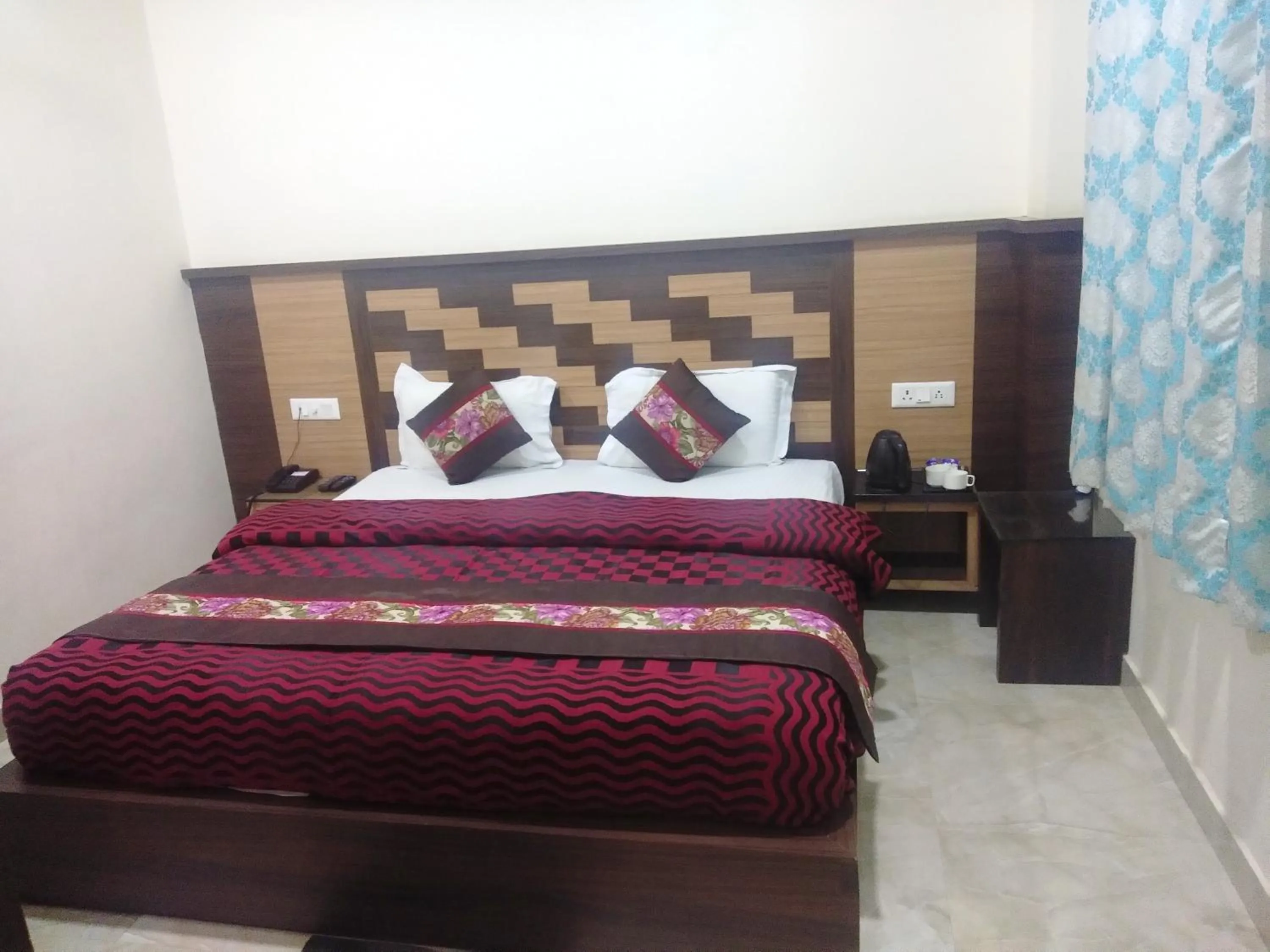 Bed in Hotel Nature's View