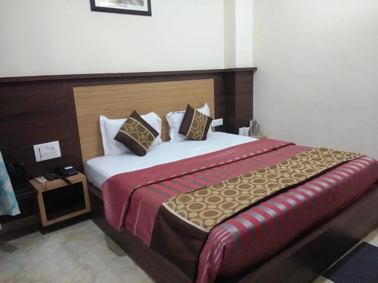 Bed in Hotel Nature's View