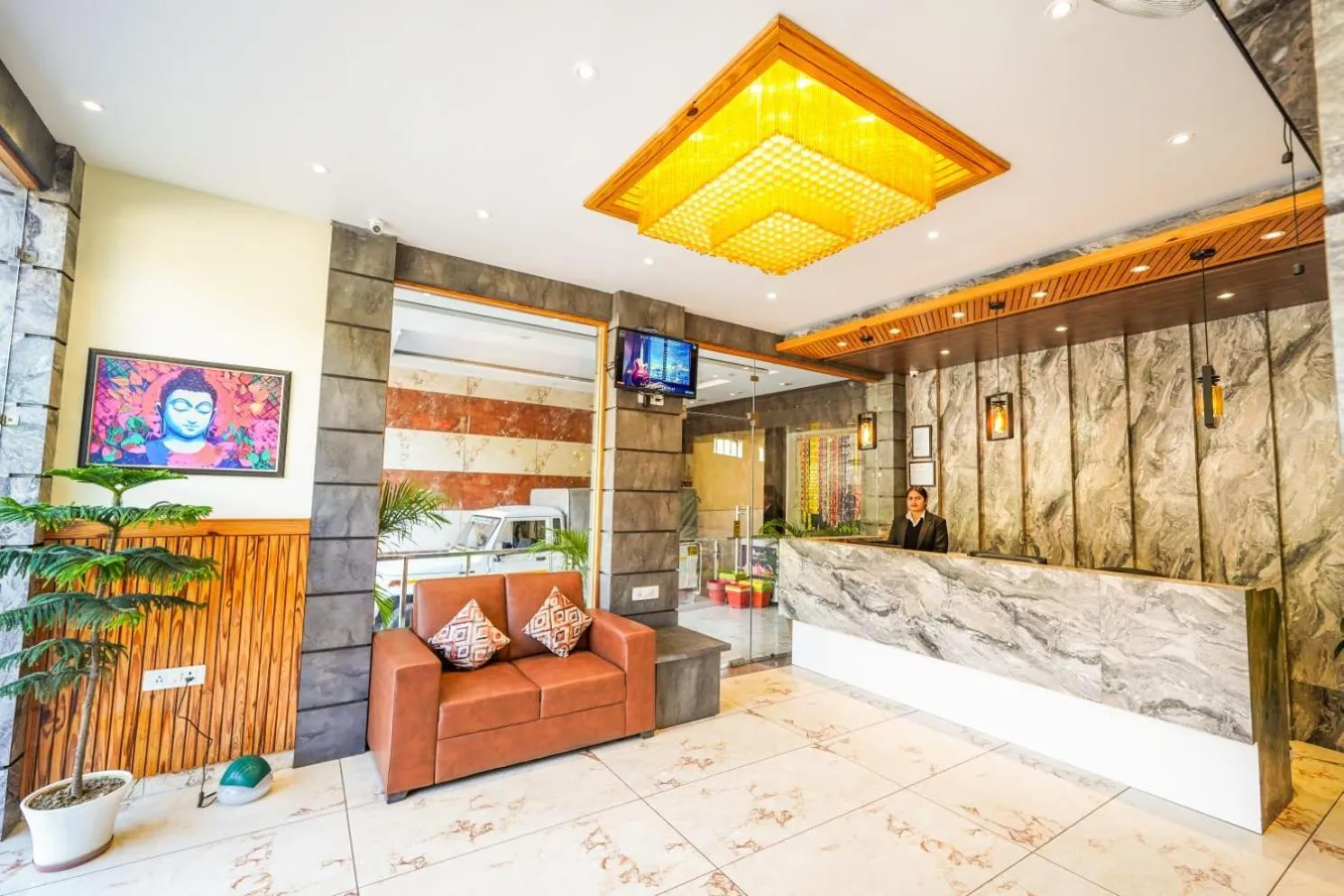 Lobby or reception in Hotel Nature's View