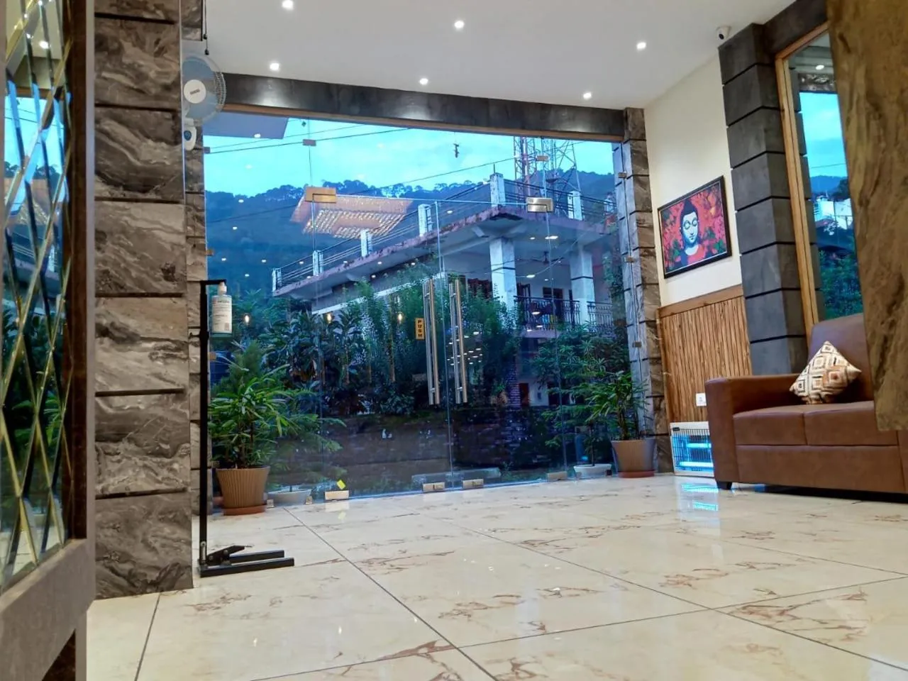 Seating area in Hotel Nature's View