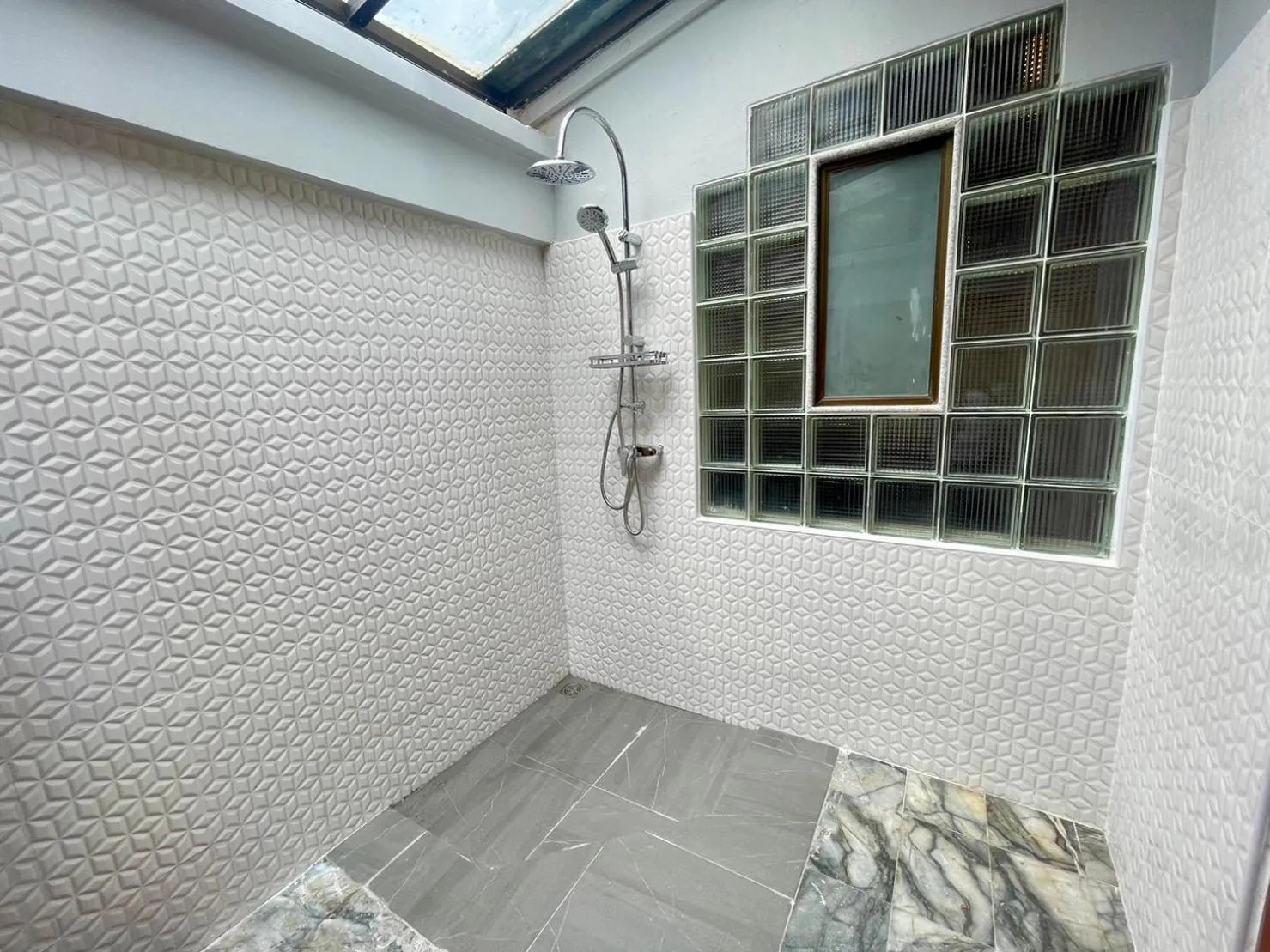 Shower in Samui Honey Cottages Beach Resort - SHA Extra Plus