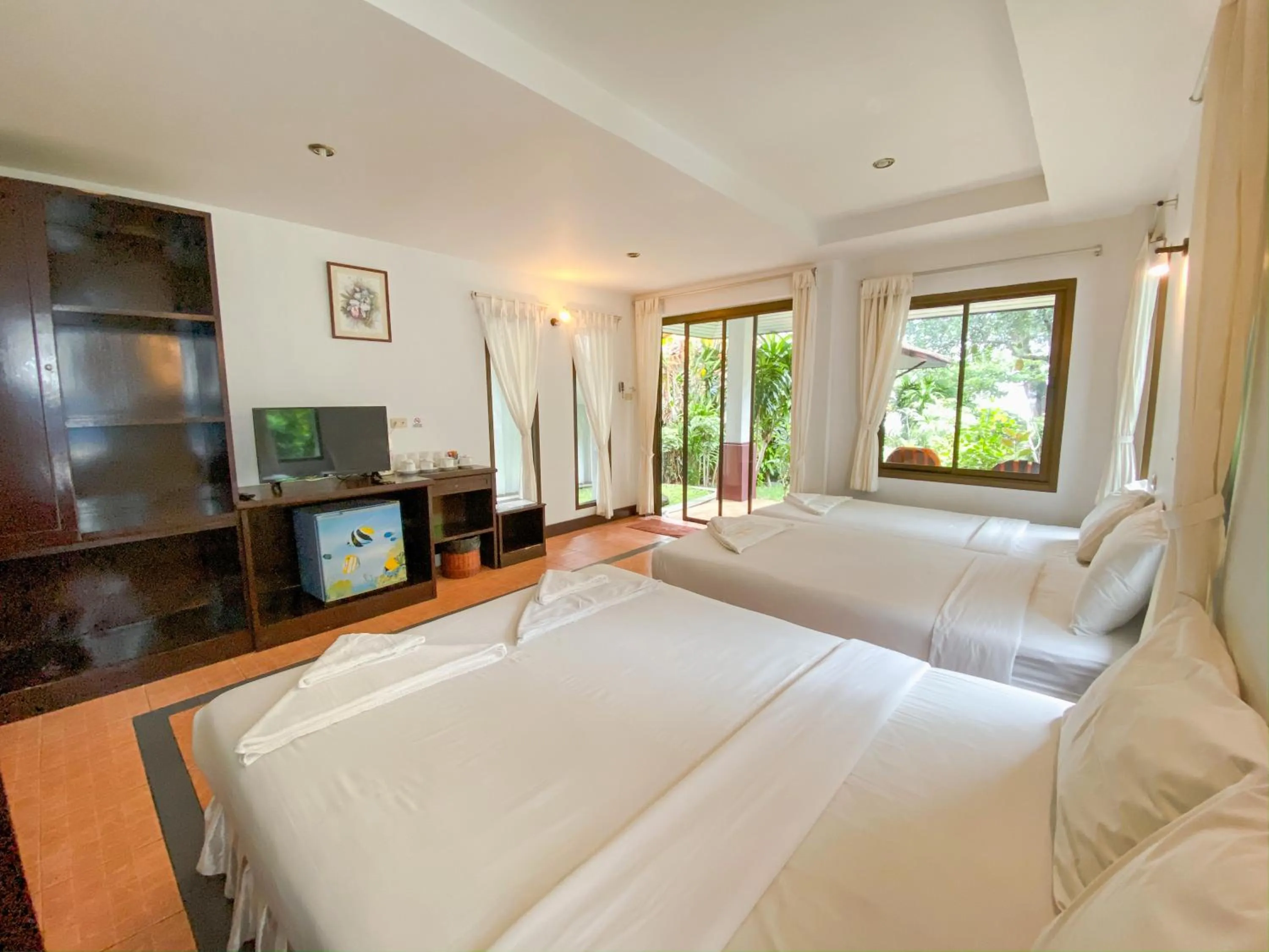 Bedroom, Bed in Samui Honey Cottages Beach Resort - SHA Extra Plus