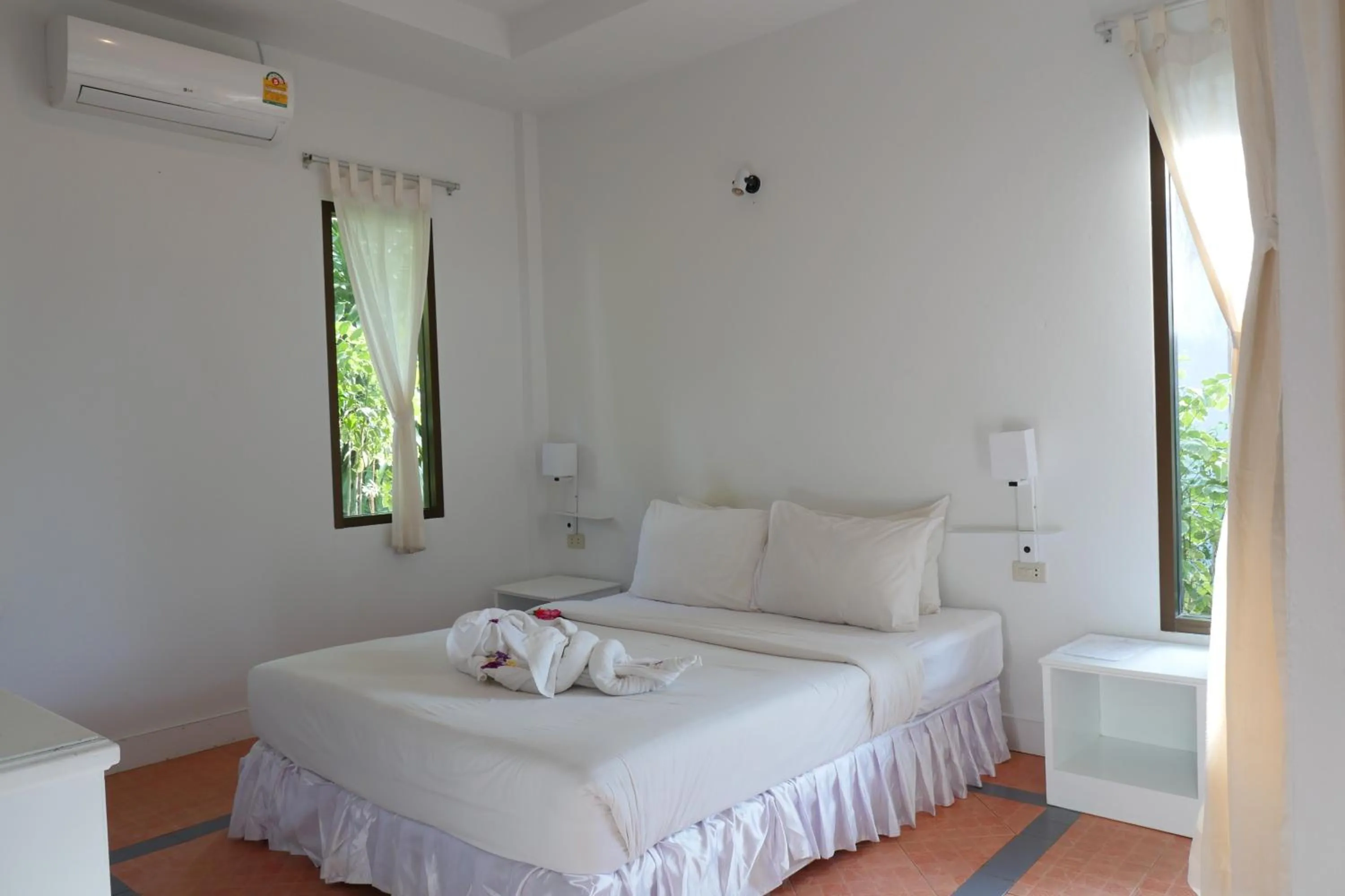 Bedroom, Bed in Samui Honey Cottages Beach Resort - SHA Extra Plus
