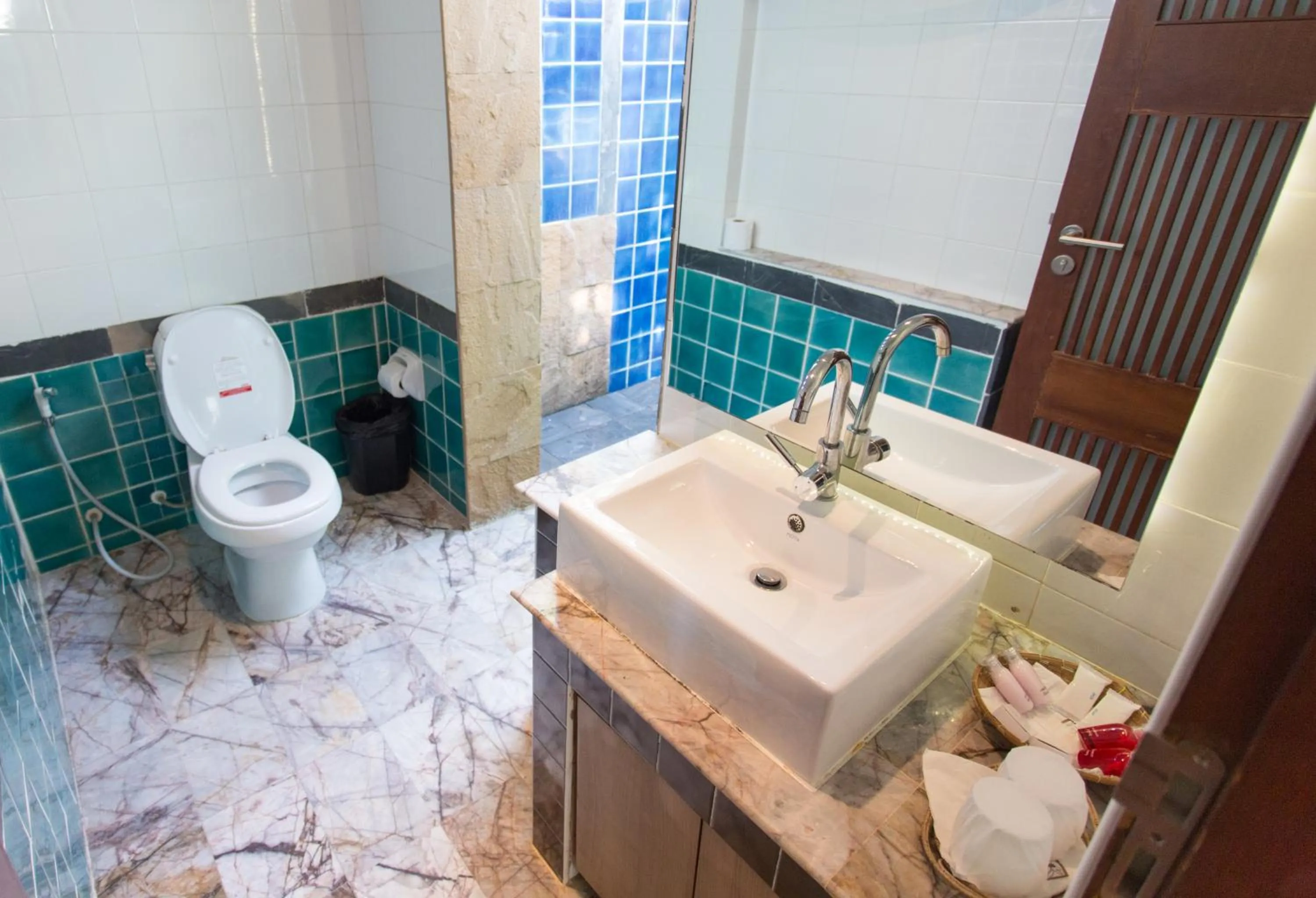 Bathroom in Samui Honey Cottages Beach Resort - SHA Extra Plus