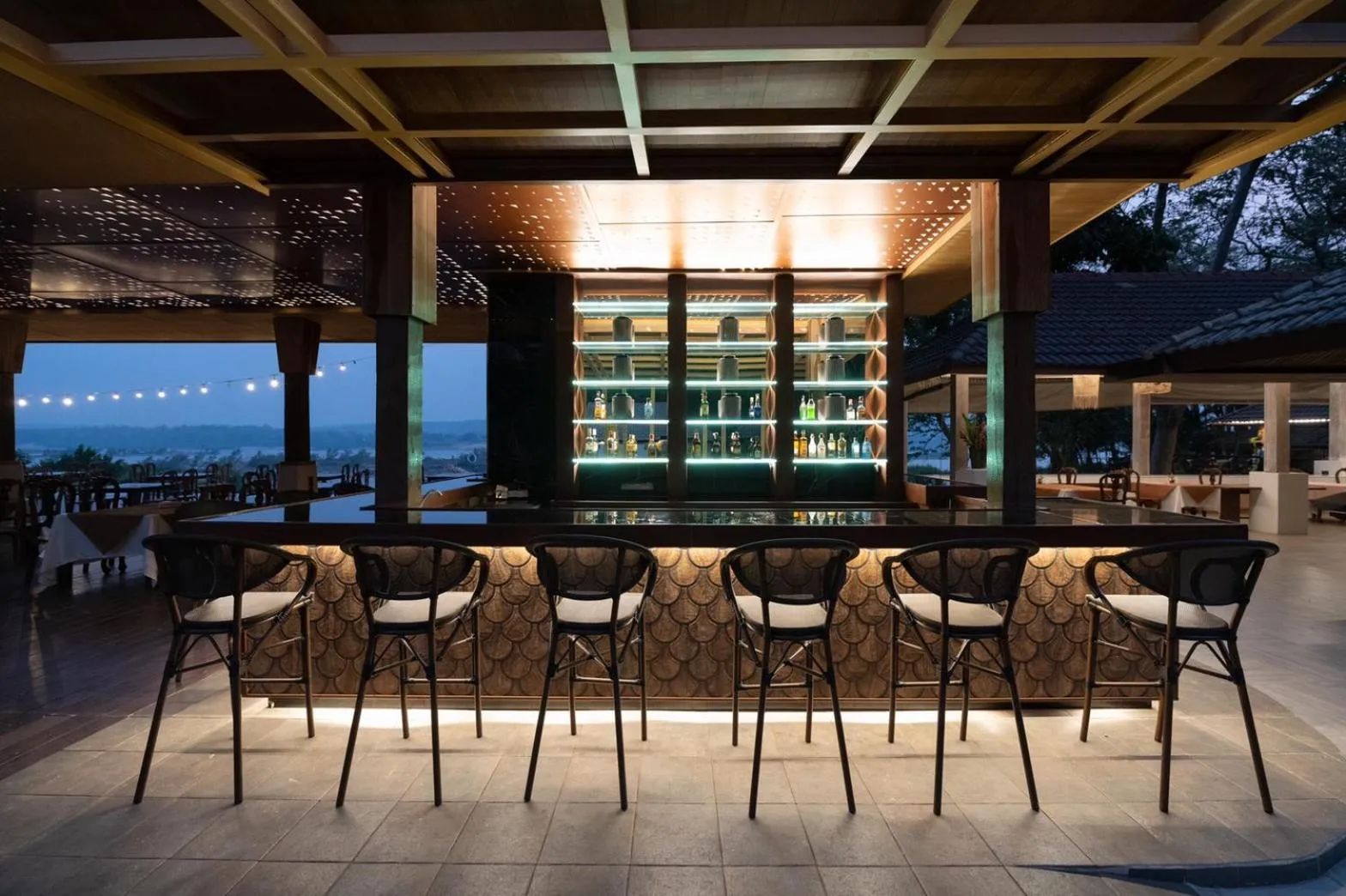 Lounge or bar in Tohsang Heritage Khongjiam