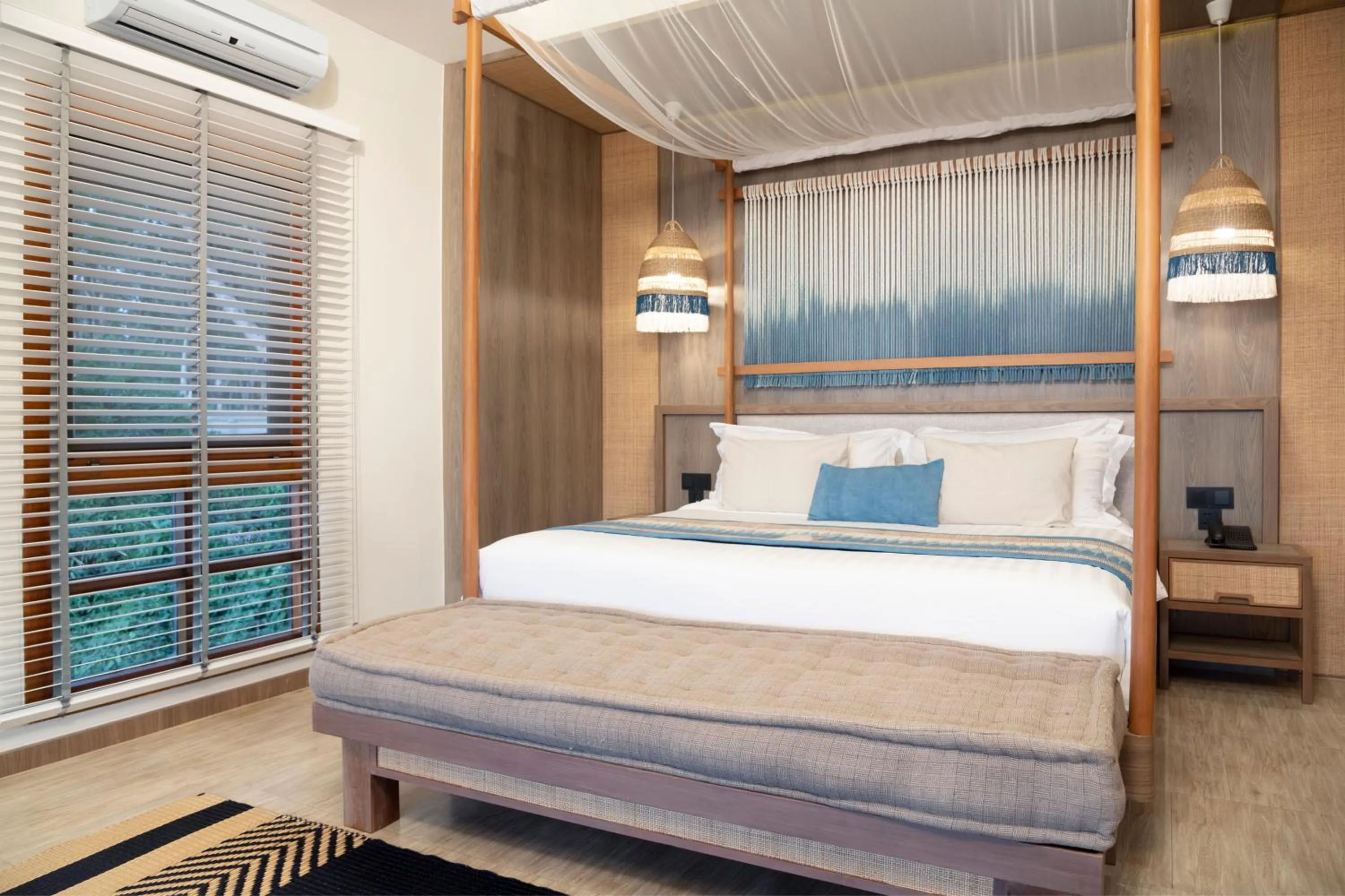 Bed in Tohsang Heritage Khongjiam