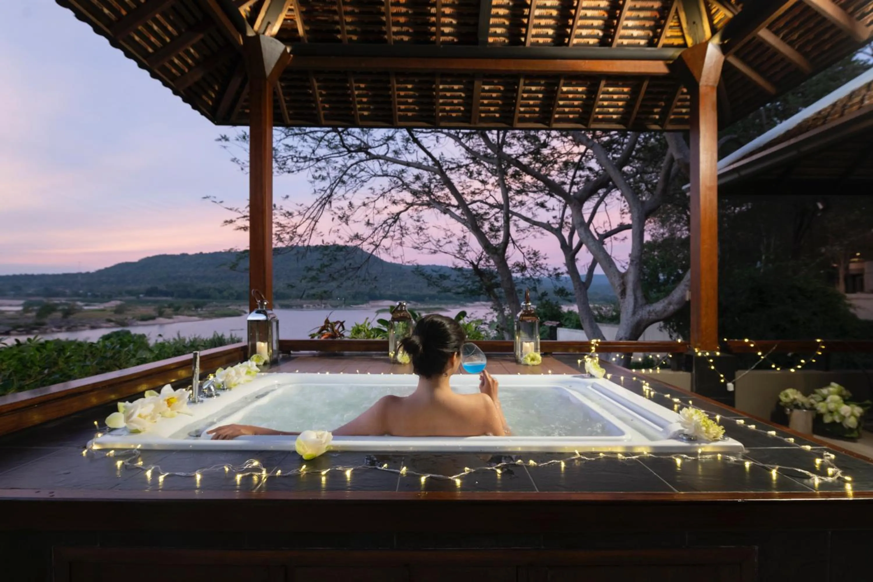 Mountain view in Tohsang Heritage Khongjiam