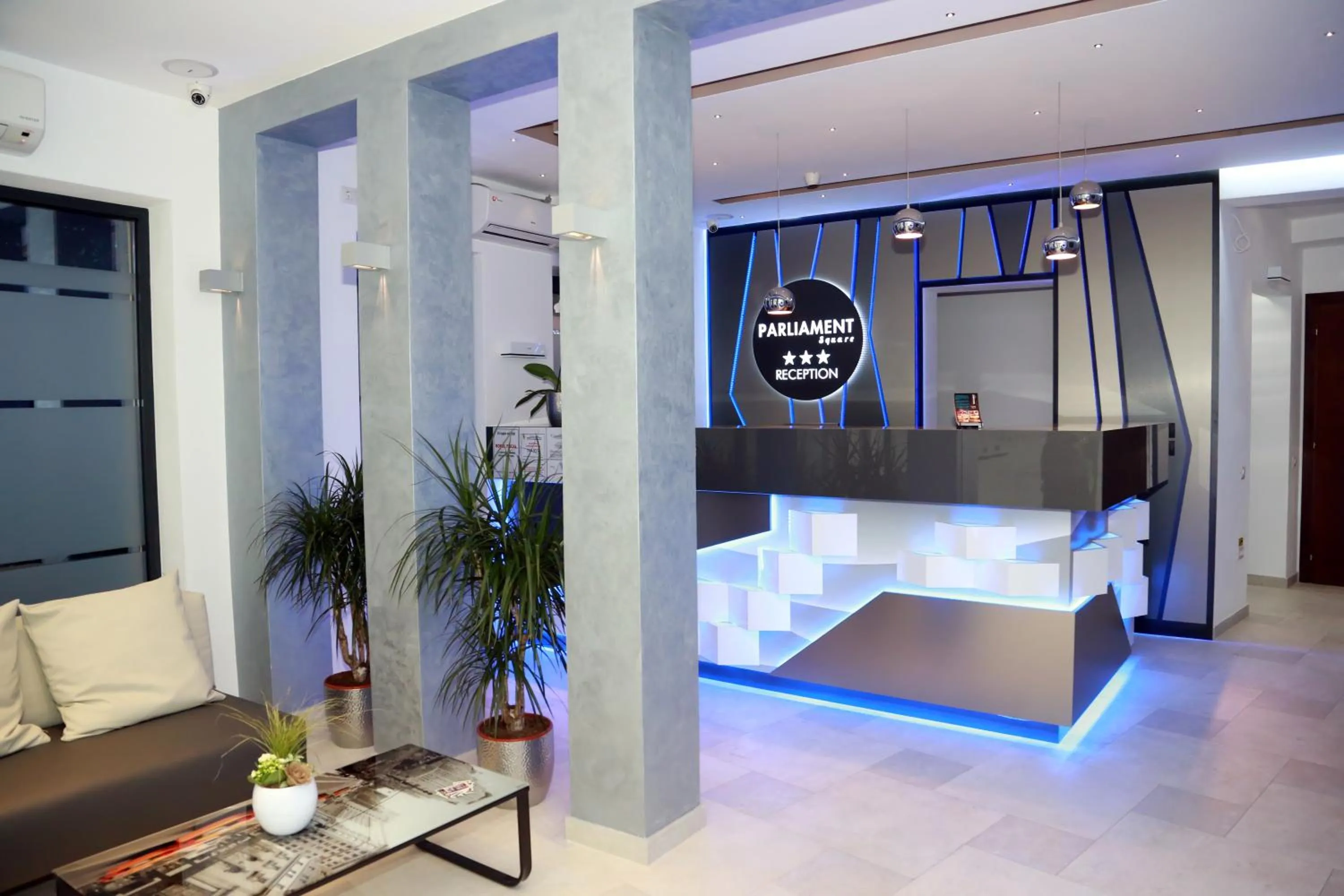 Lobby or reception in Parliament Square