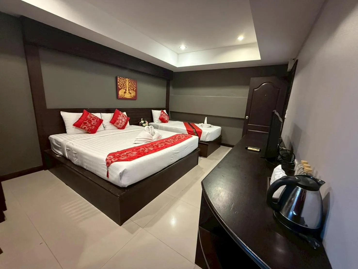 Bedroom, Bed in The Great Residence Suvarnabhumi Airport