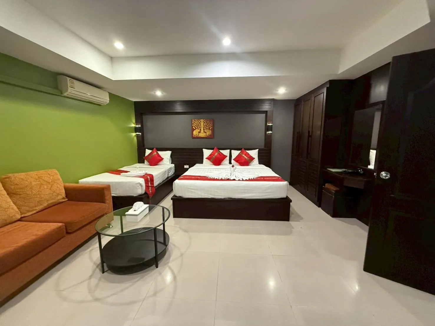 Bedroom, Bed in The Great Residence Suvarnabhumi Airport