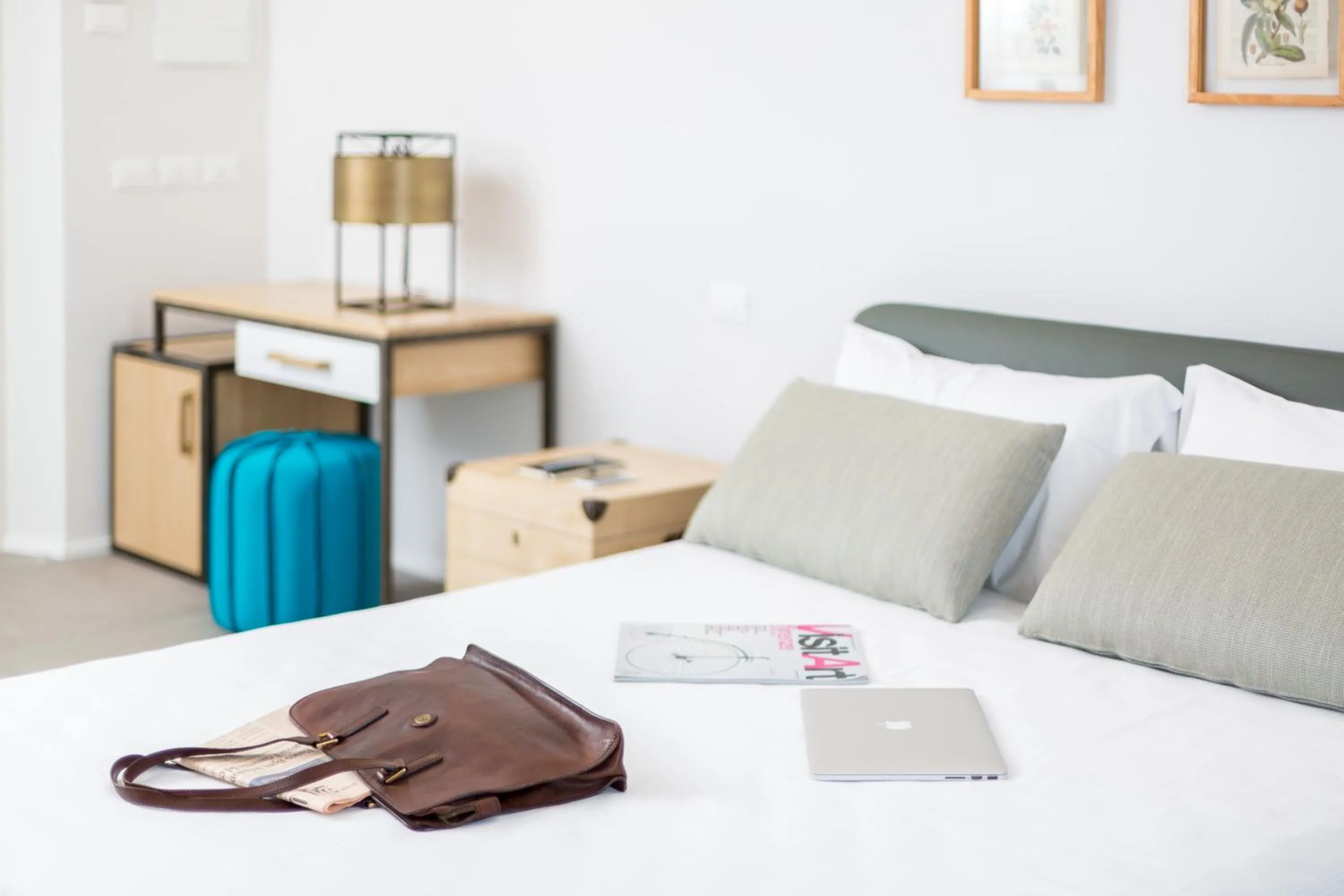 Bed in Relais Luce Florence