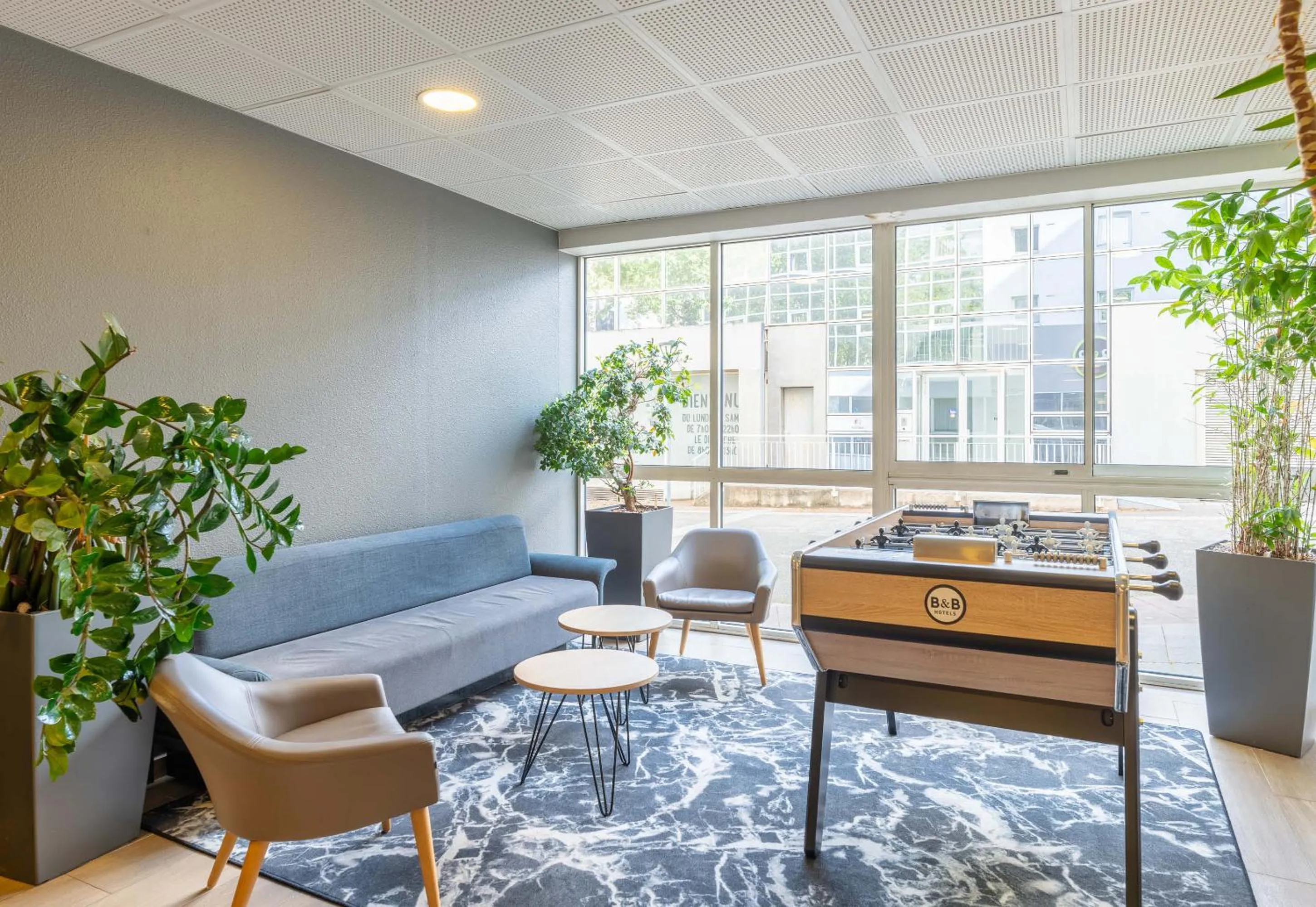 Lobby or reception in B&B HOTEL Lyon Centre Monplaisir