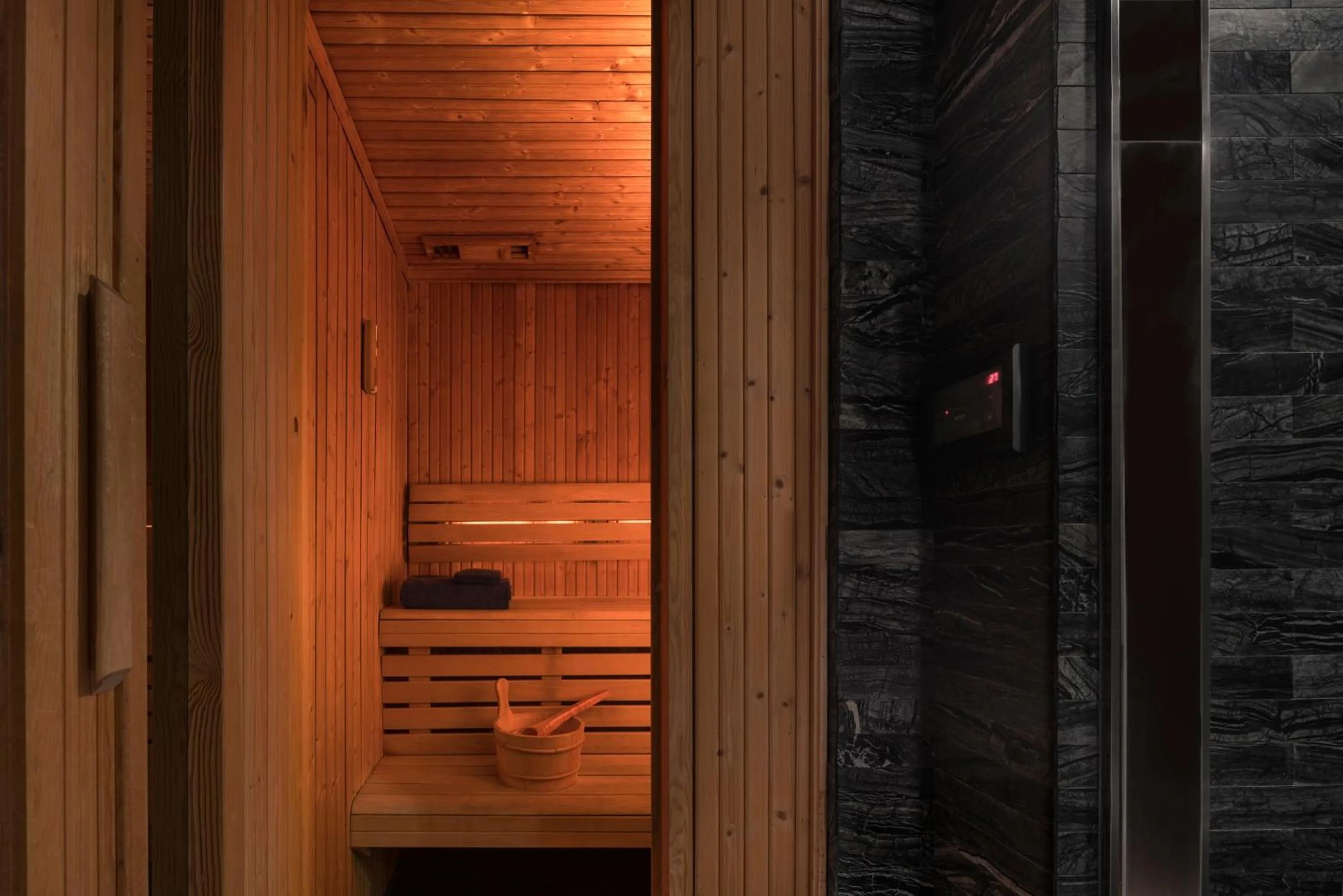Sauna in Somerset Sukhumvit Thonglor Bangkok