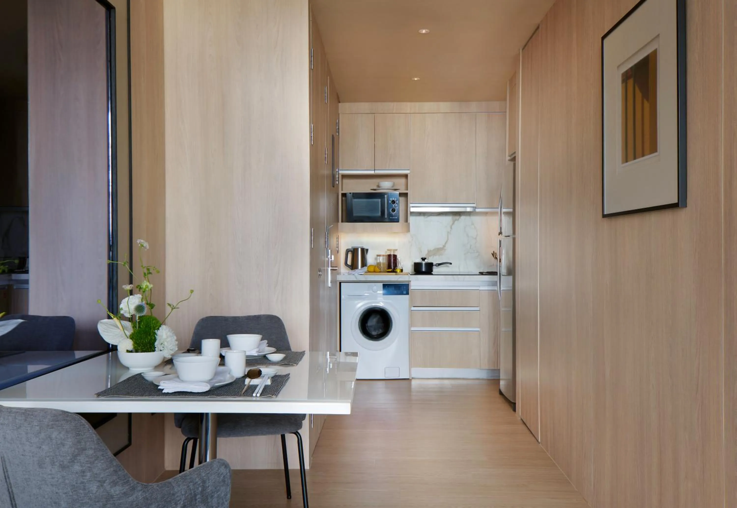 Dining area in Somerset Sukhumvit Thonglor Bangkok