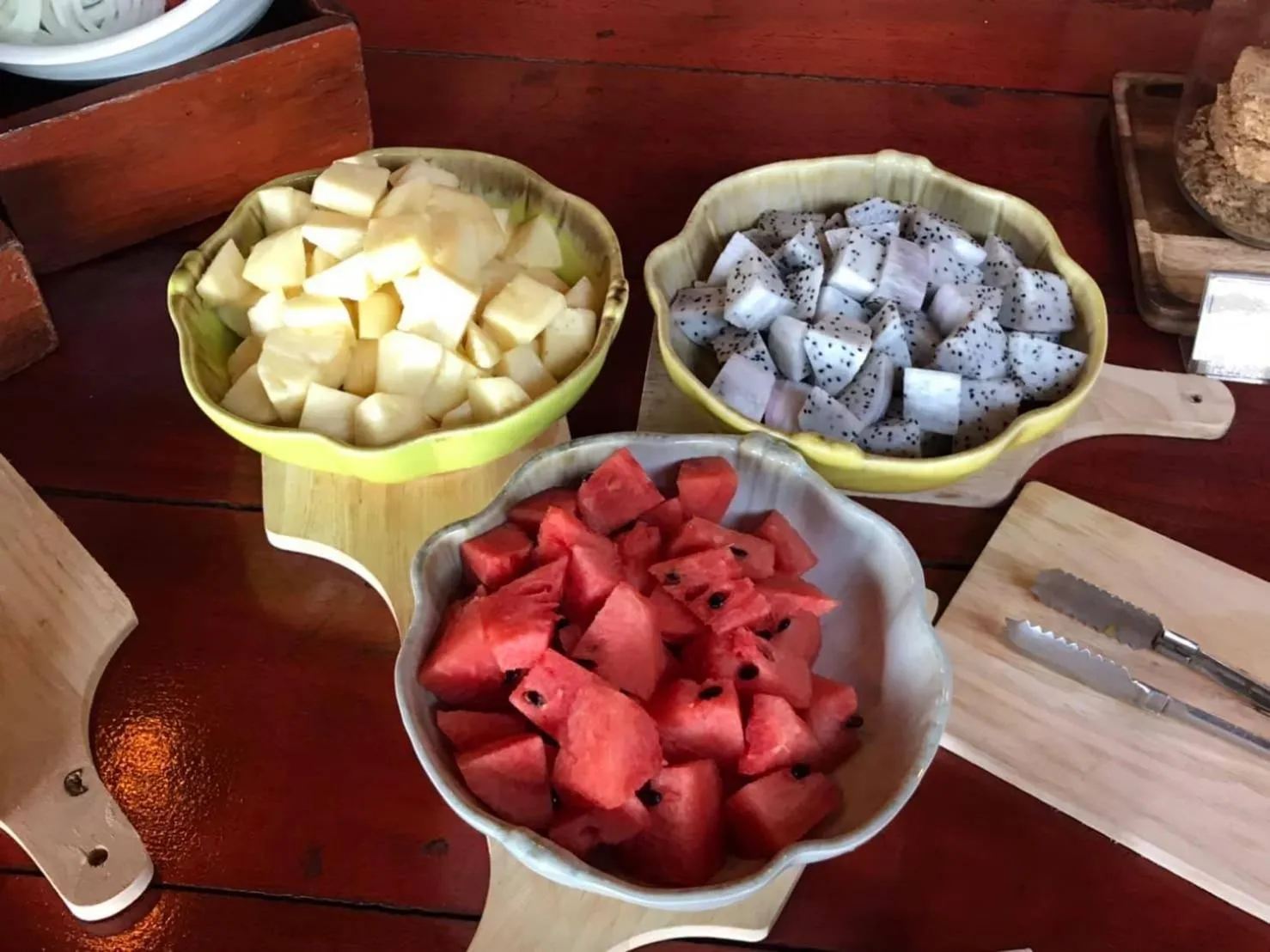 Restaurant/places to eat in Anahata Resort