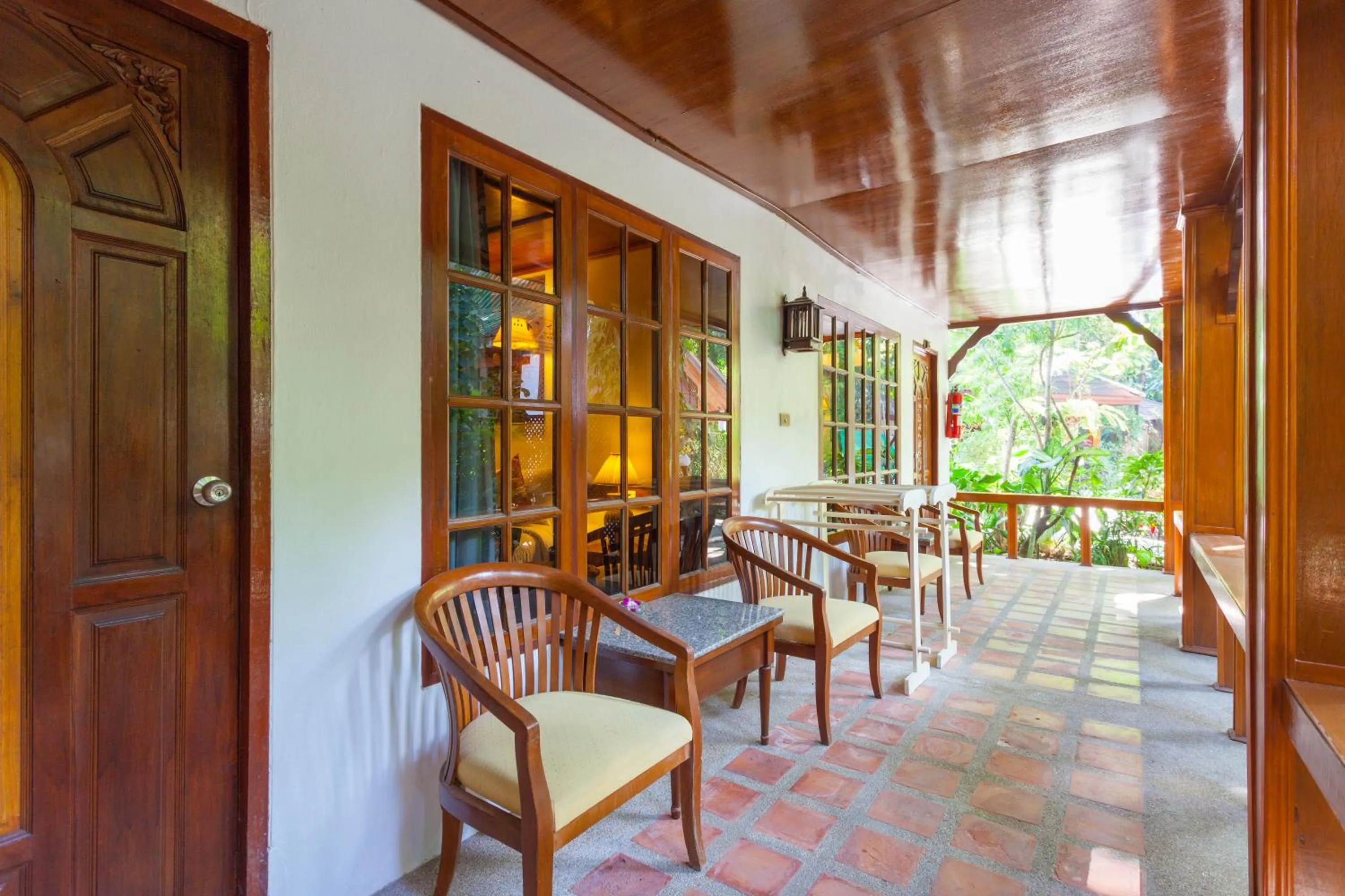 Balcony/Terrace in Tropica Bungalow Beach Hotel