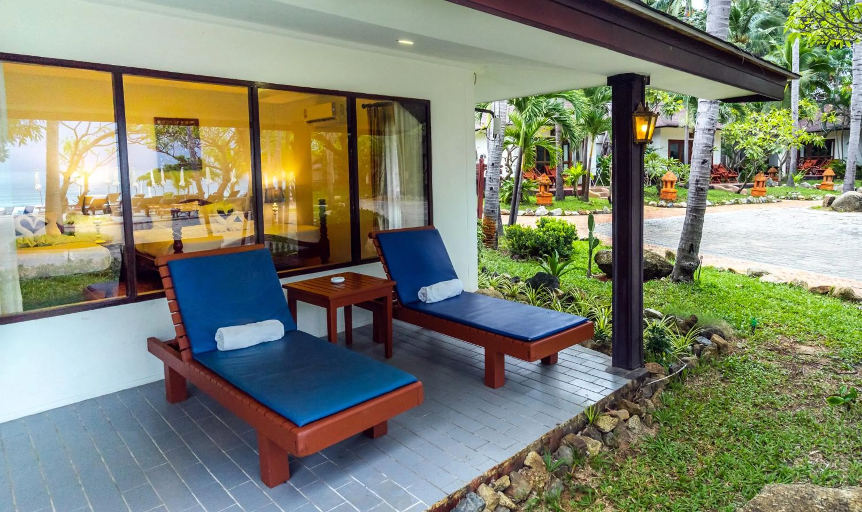 Patio in Chawengburi Resort