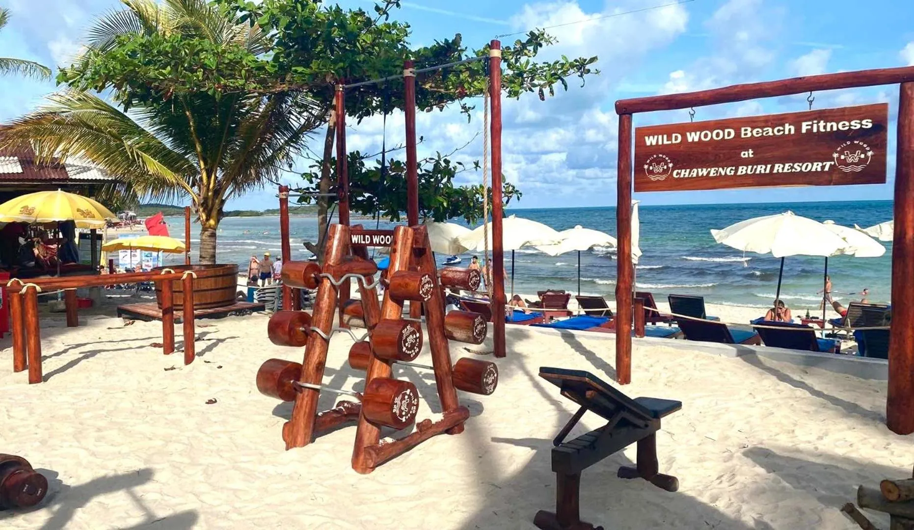 Fitness centre/facilities in Chaweng Buri Resort