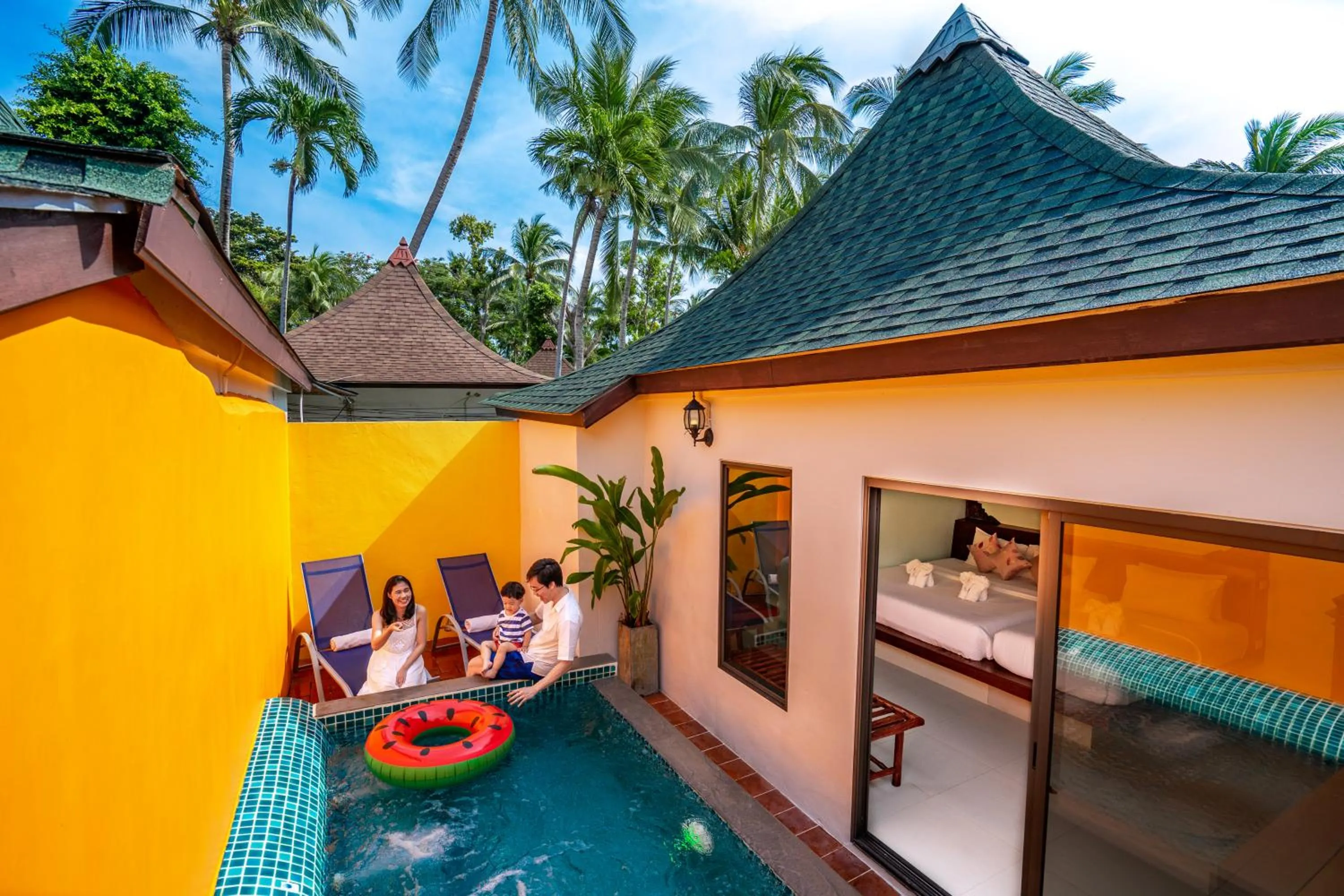 Swimming pool in Chaweng Buri Resort