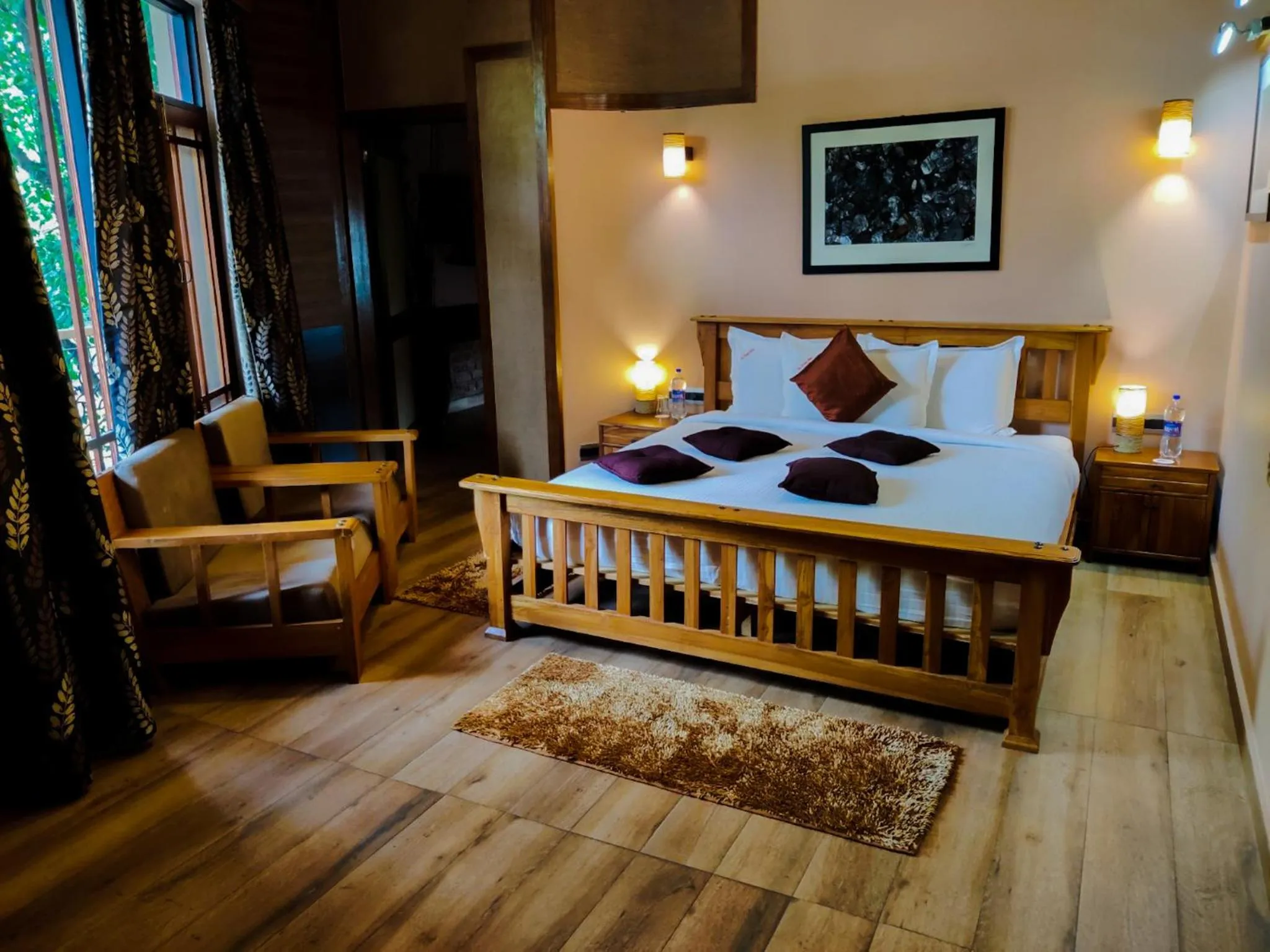 Bedroom in The Divine Hima