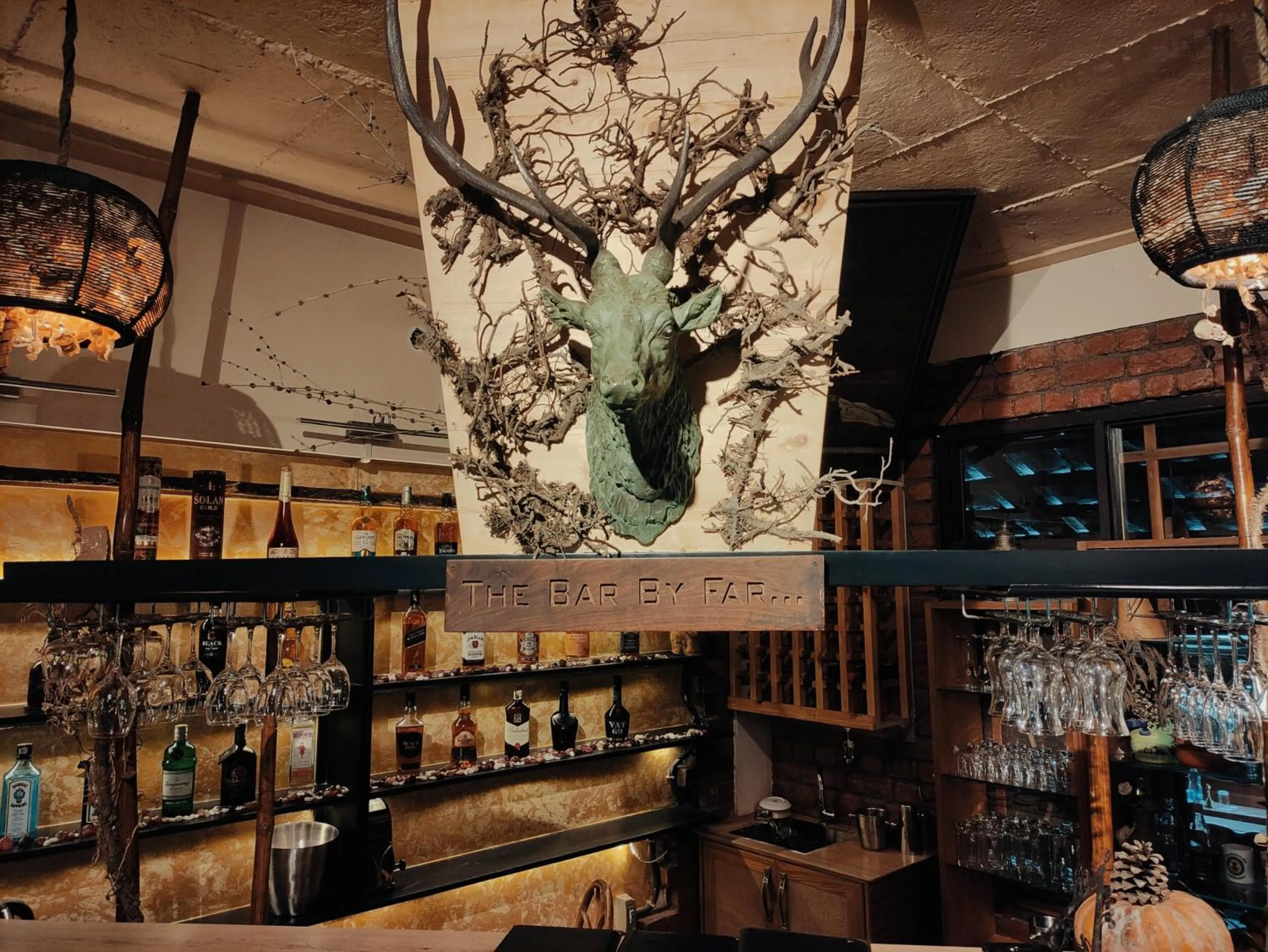 Lounge or bar in The Divine Hima