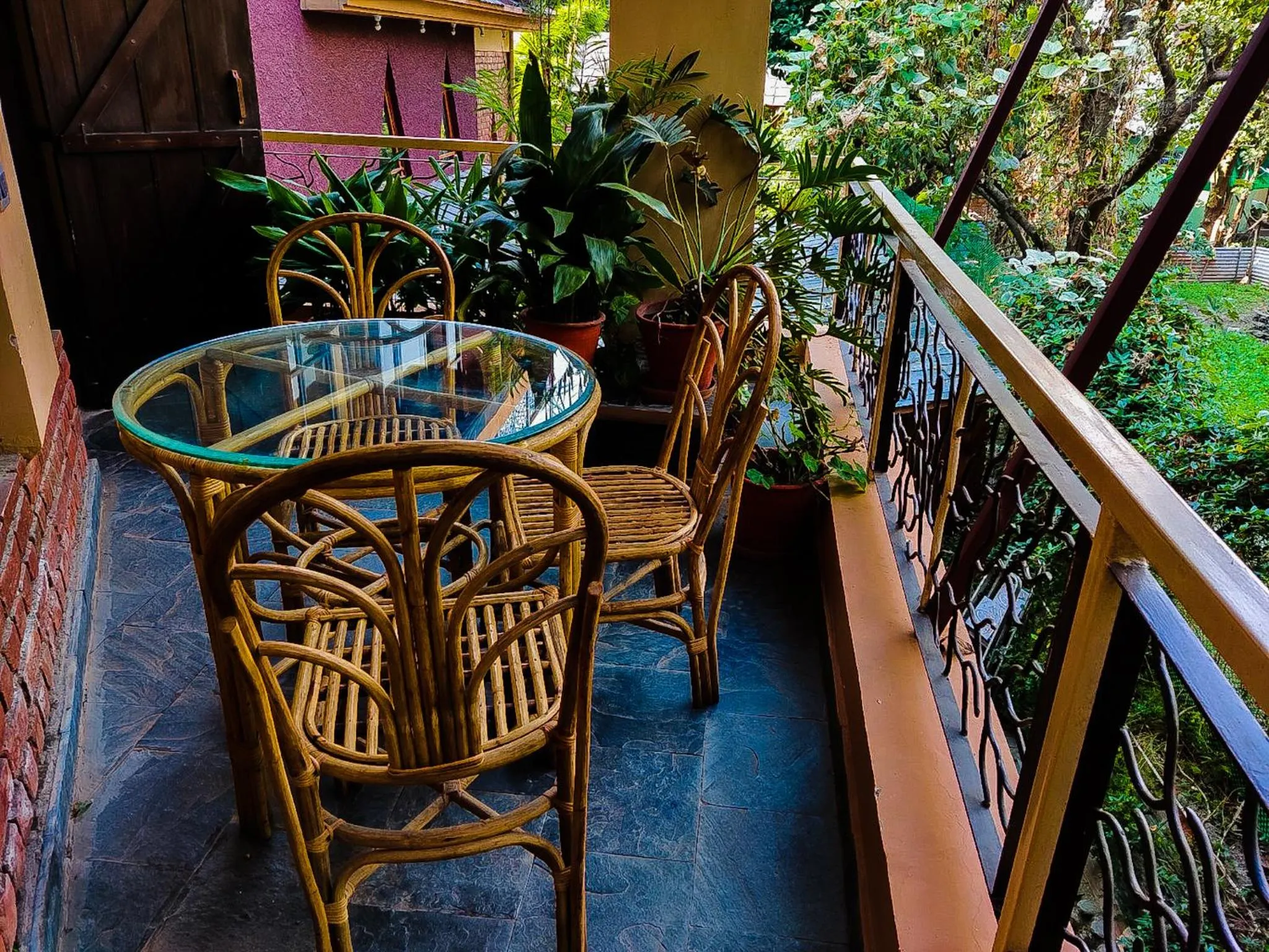 Balcony/Terrace in The Divine Hima