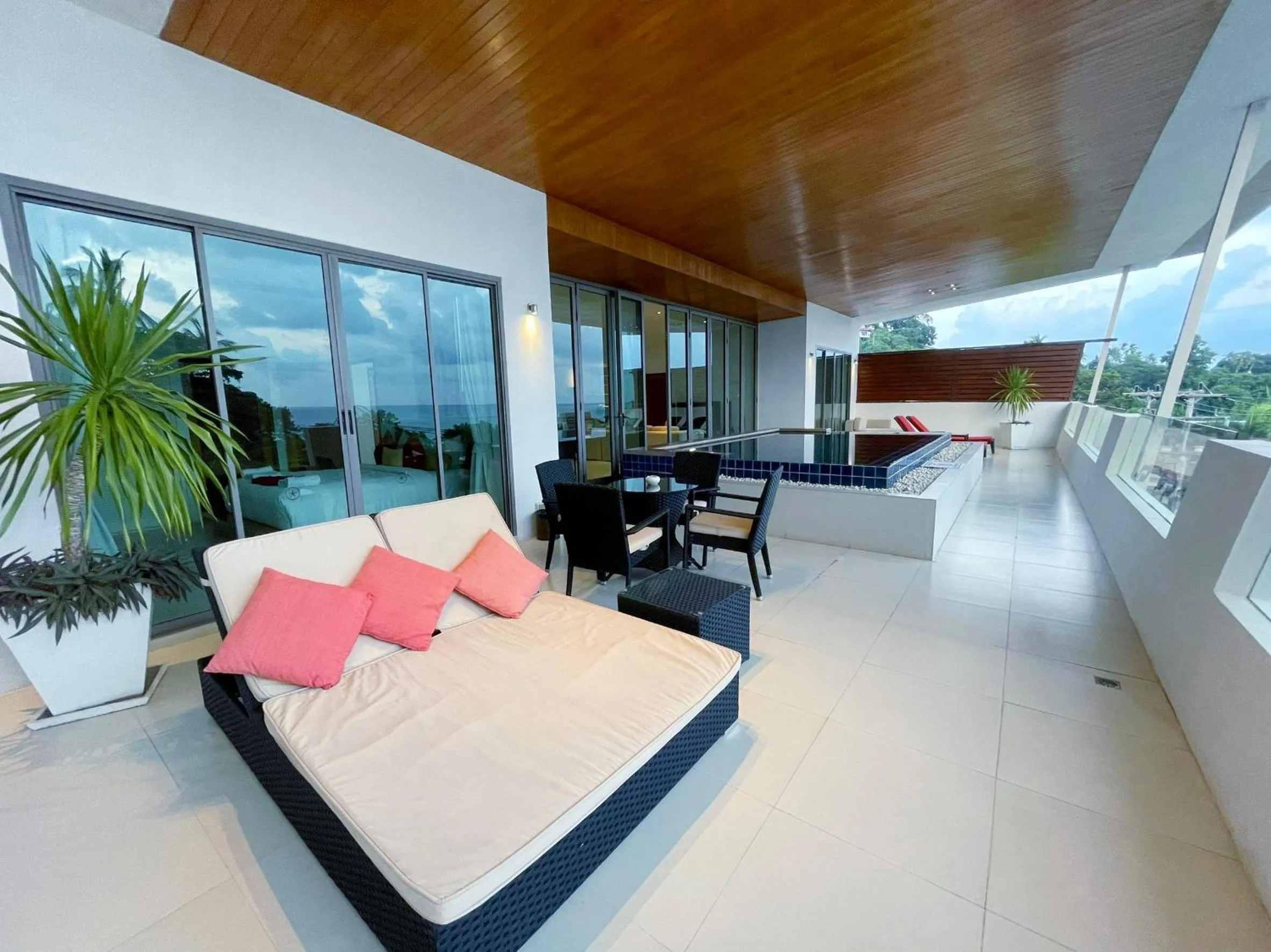 Balcony/Terrace in Beach Republic Koh Samui