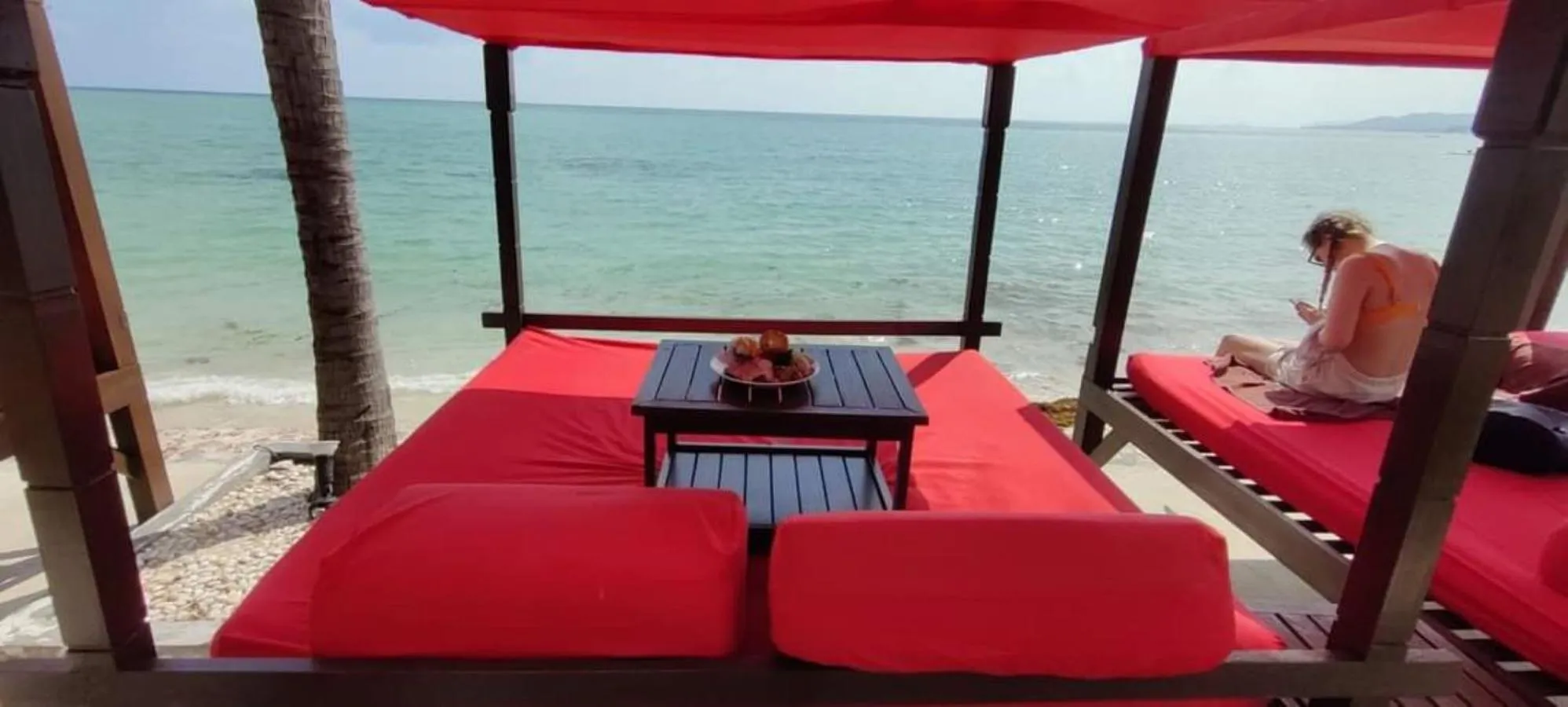 Beach, Bed in Beach Republic Koh Samui