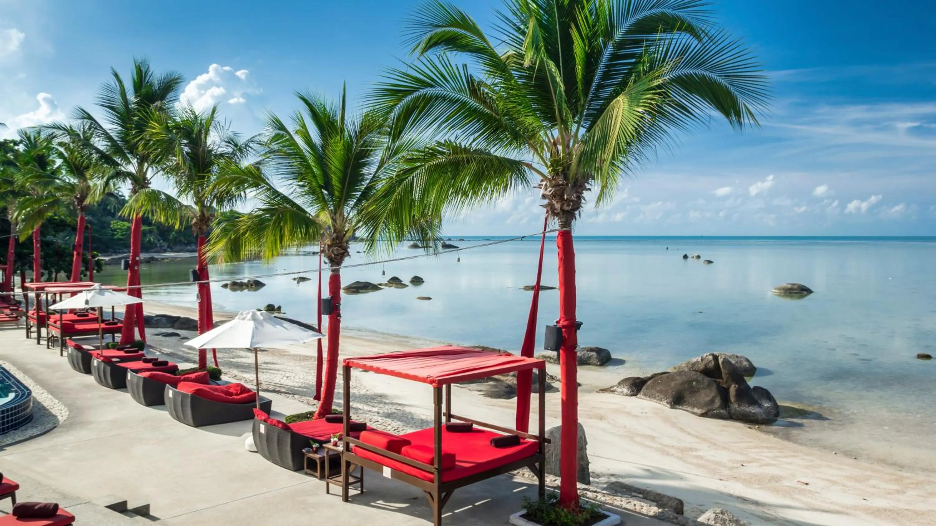 Beach in Beach Republic Koh Samui