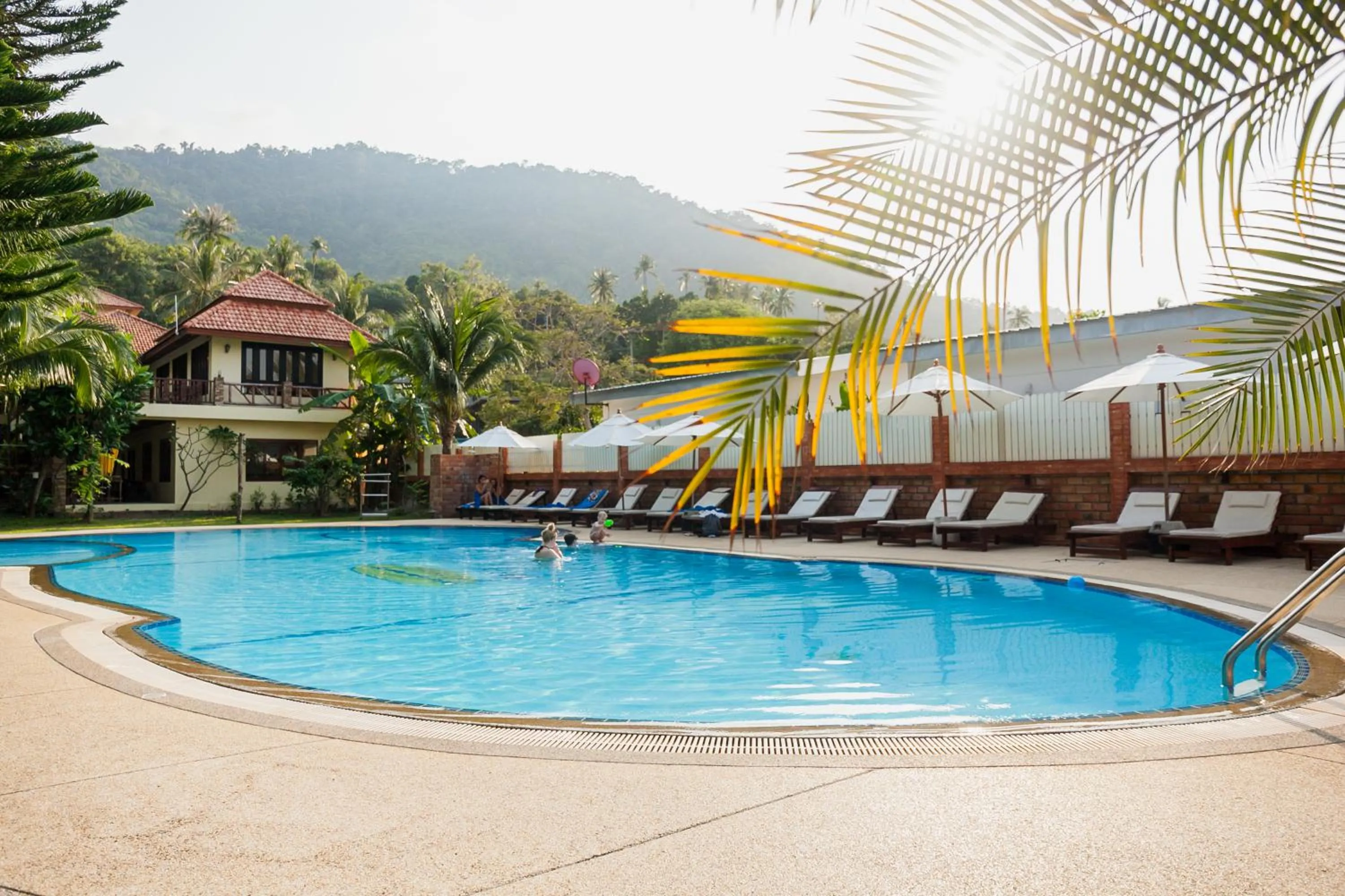 Swimming pool in Havana Beach Resort Phangan