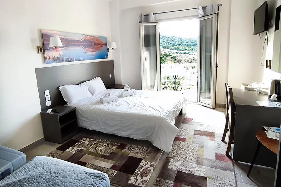 Bed in Socrates Organic Village - Wild Olive