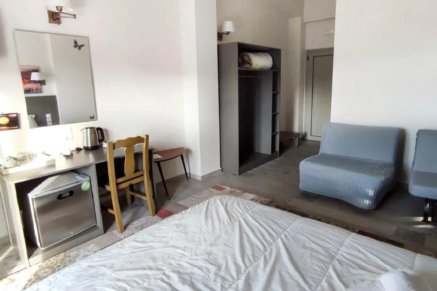 Bed in Socrates Organic Village - Wild Olive