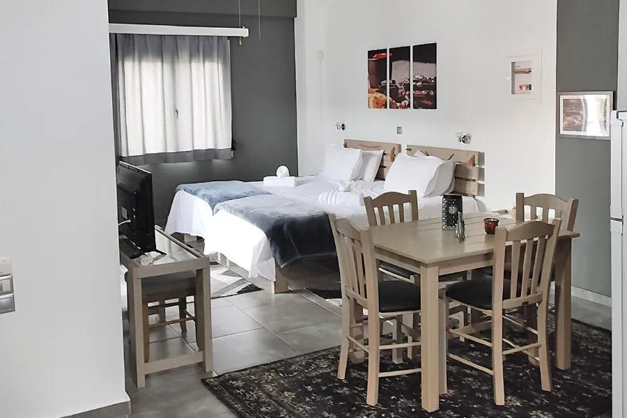 Bed in Socrates Organic Village - Wild Olive