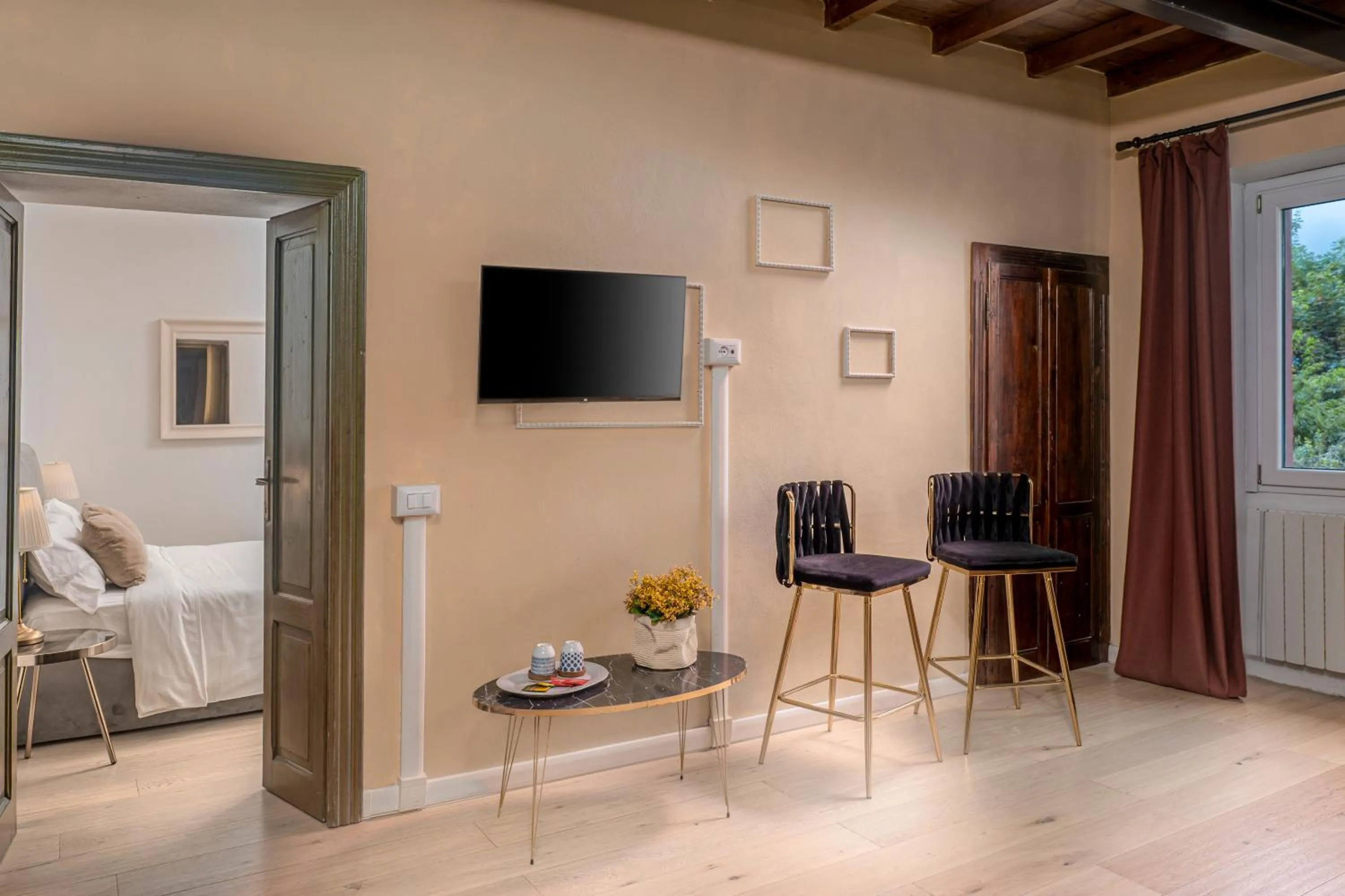 Seating area in Essentia Guest House