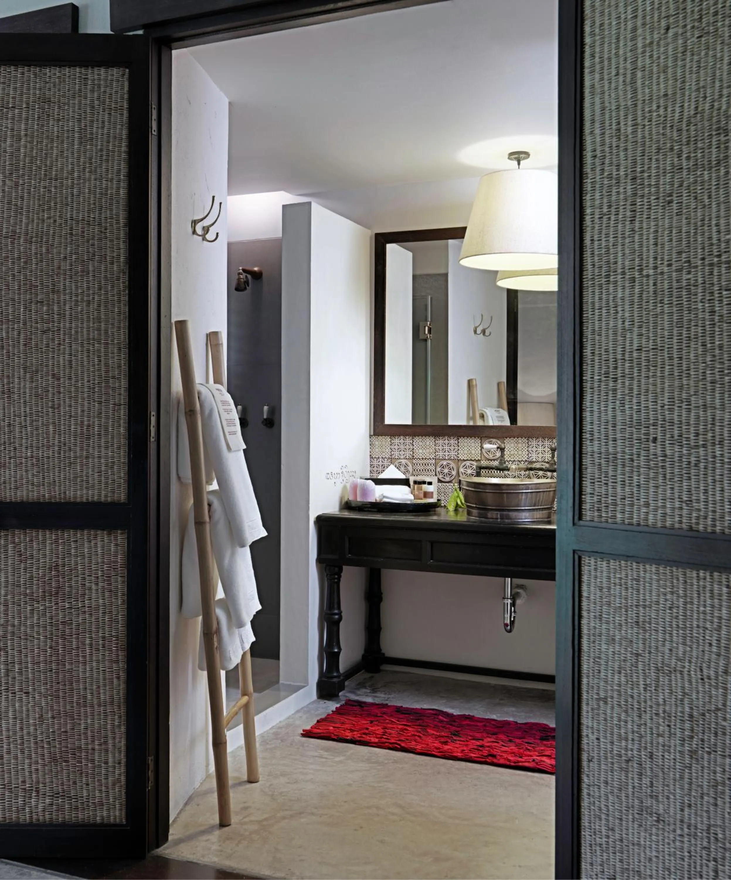 Bathroom in Tamarind Village