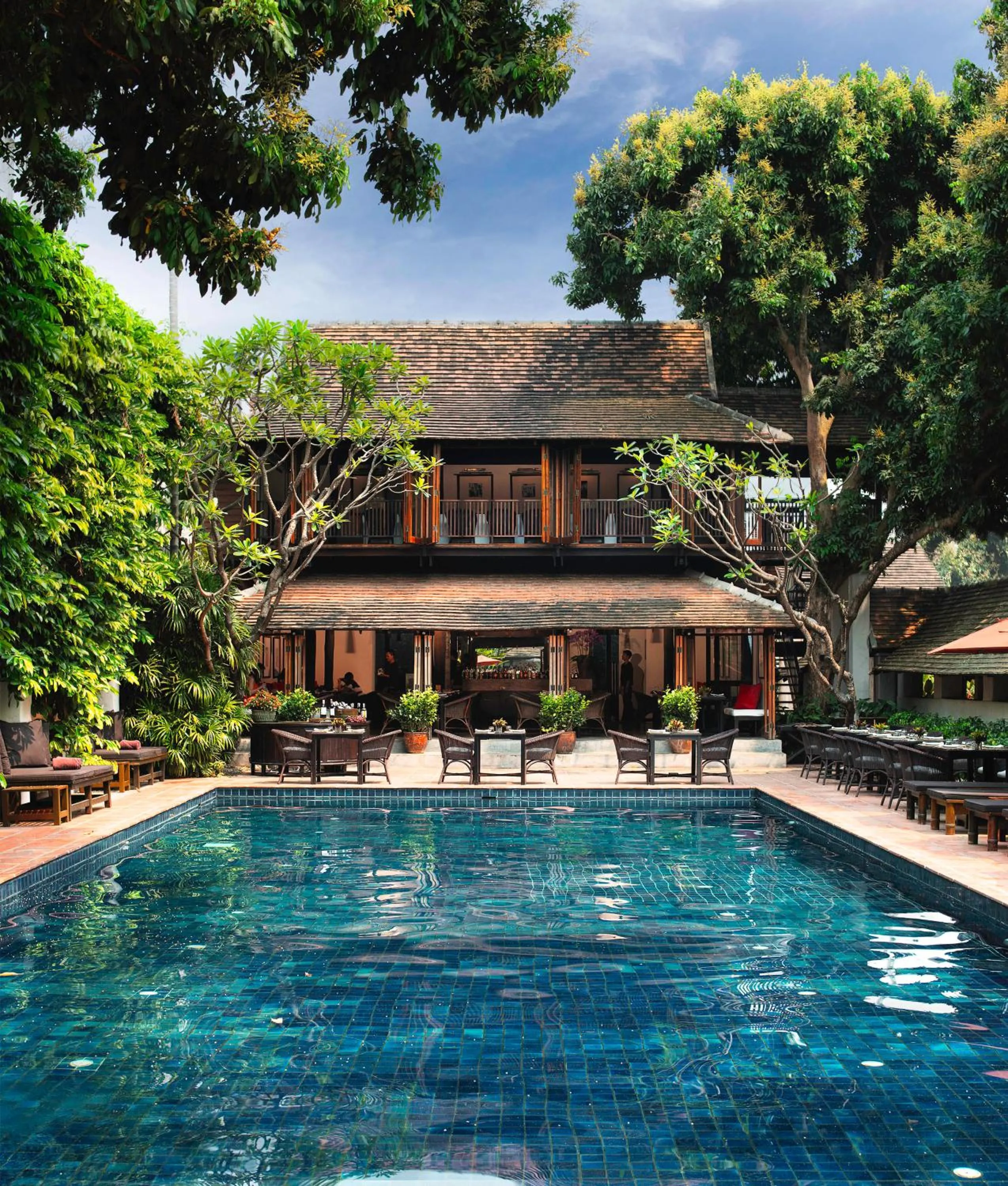 Swimming pool in Tamarind Village