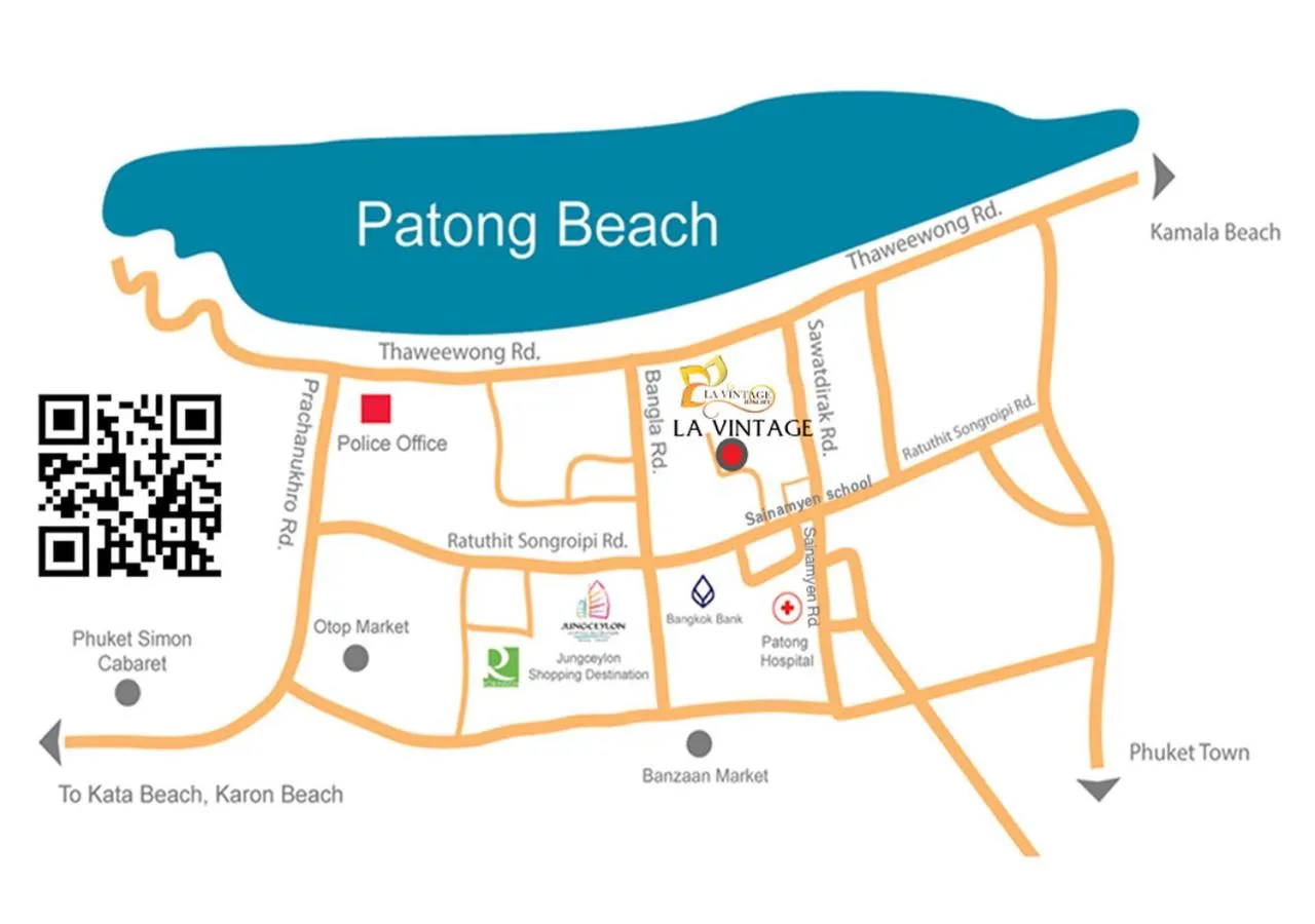 Location in La Vintage Resort - Patong, Phuket