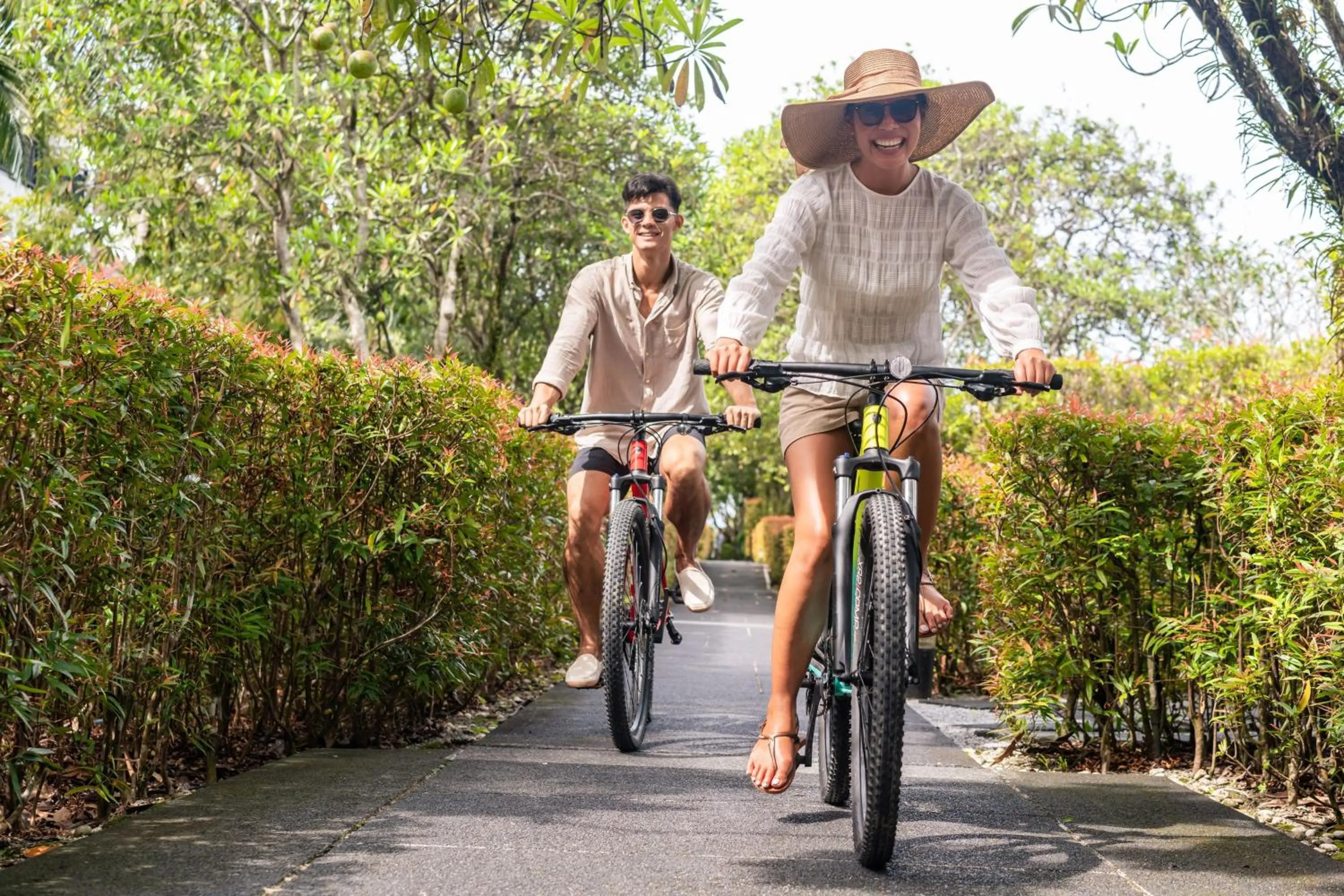 Cycling in JW Marriott Khao Lak Resort and Spa