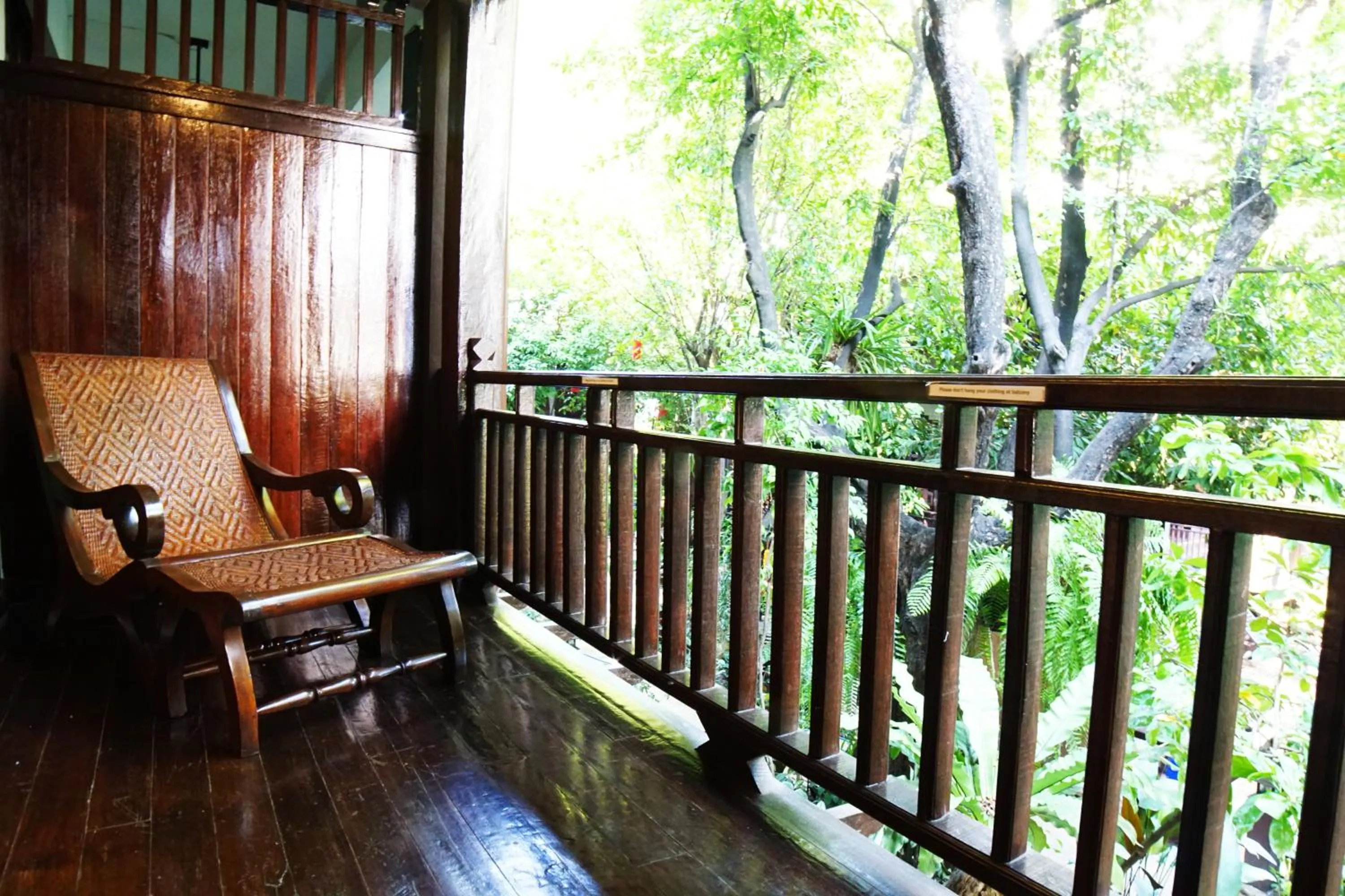 Balcony/Terrace in Yantarasri Resort