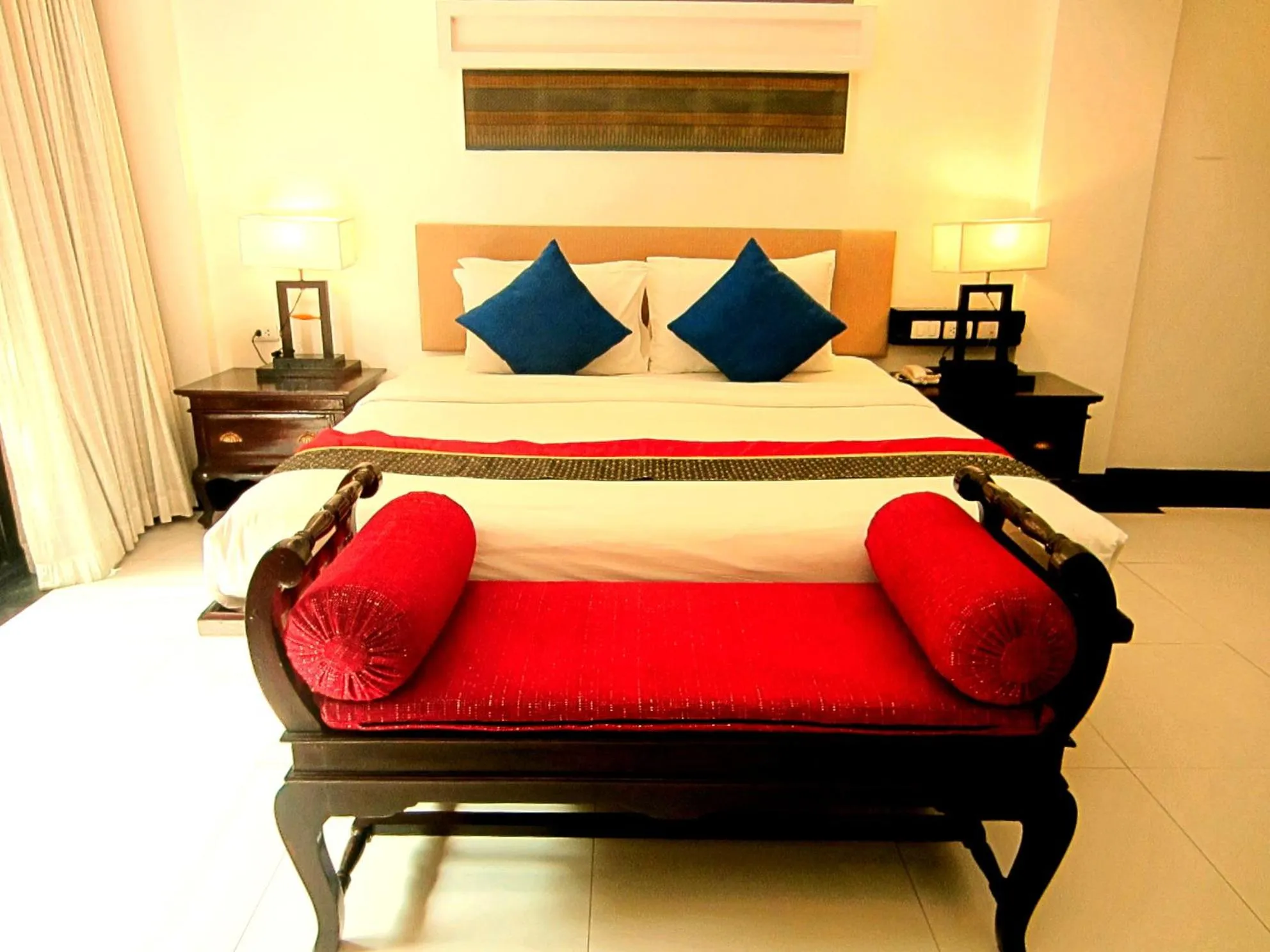 Bed in Yantarasri Resort